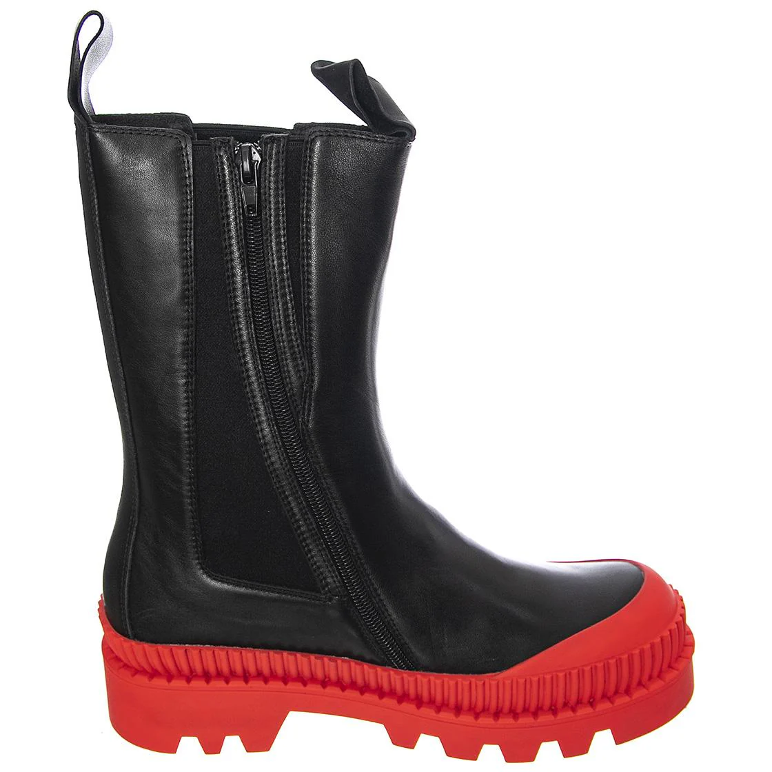 Womens Trecking Black / Red Boots Donna JEFFREY CAMPBELL - Image 2
