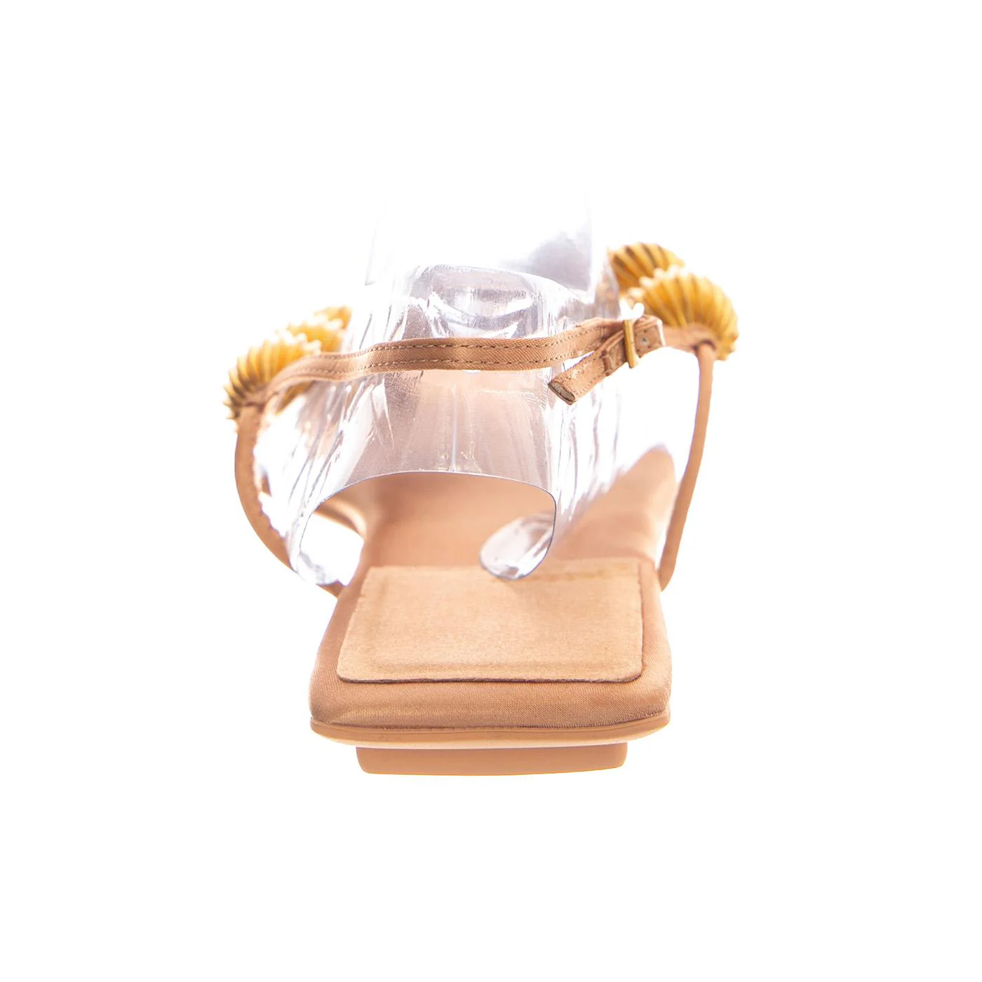 YUCATAN BEIGE SATIN GOLD - Sandalo Donna Beige Donna JEFFREY CAMPBELL - Image 4