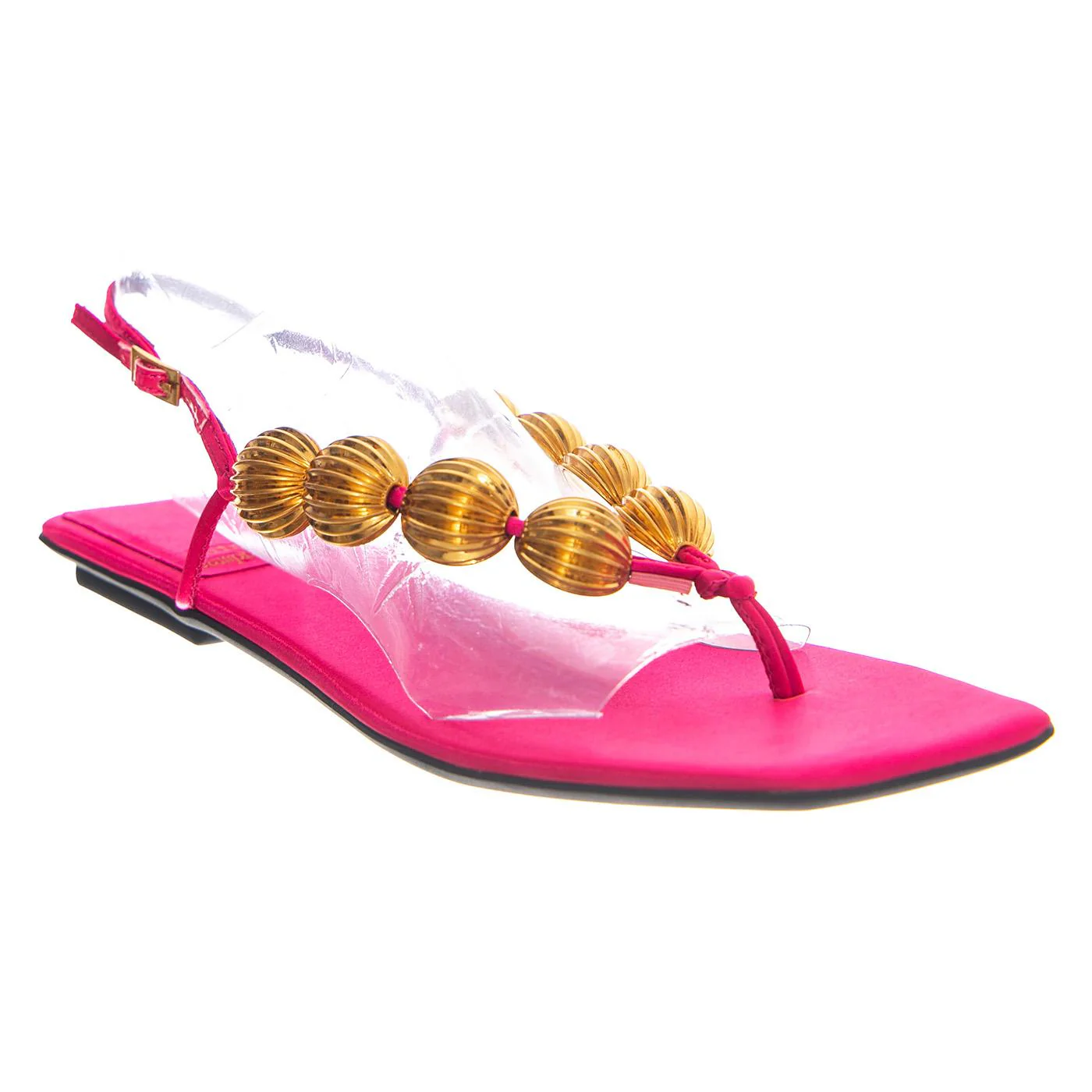 YUCATAN FUCHSIA SATIN GOLD - Sandali Donna Viola  Donna JEFFREY CAMPBELL - Image 2