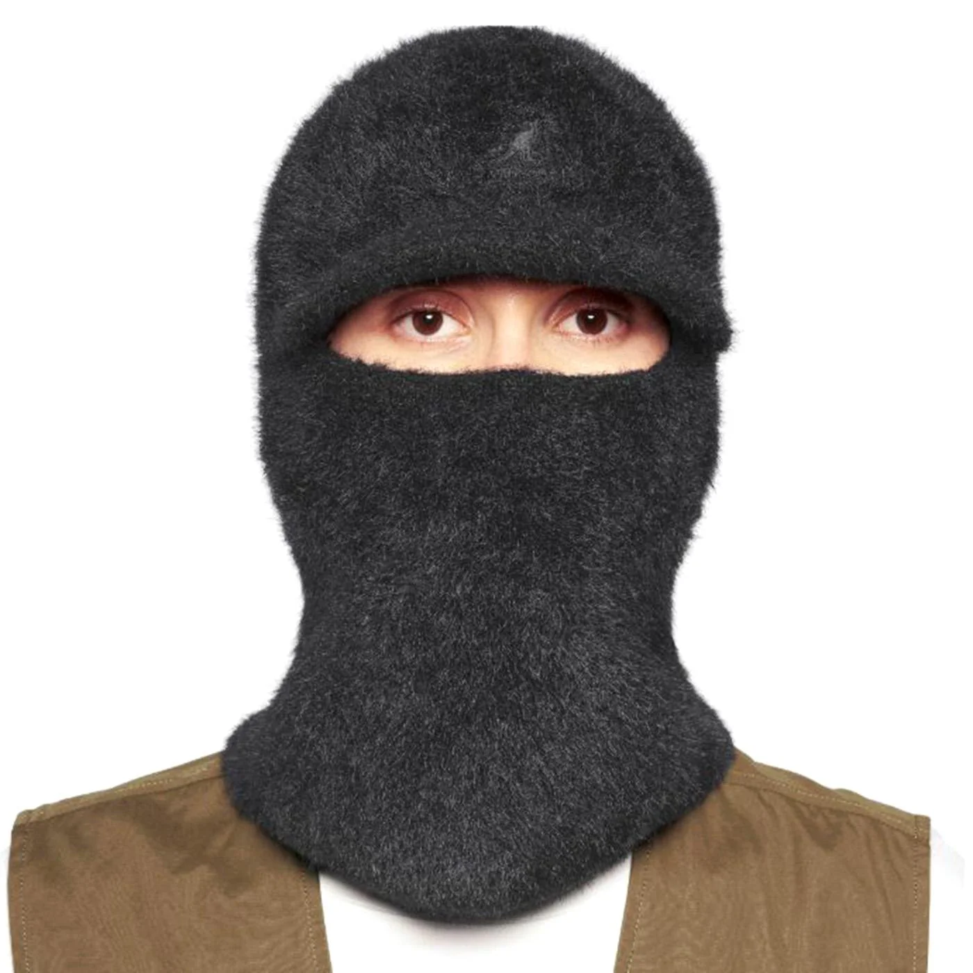 Faux Fur Balaclava -- Cappello Nero ACCESSORI KANGOL - Image 3