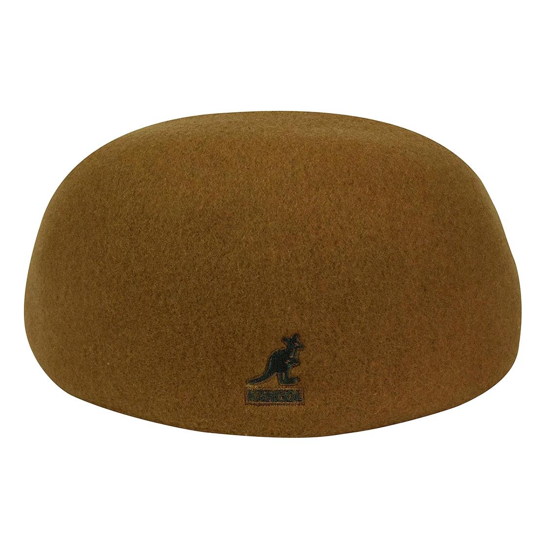 Seamless Wool 507 Wood - Cappellino a Coppola Marrone ACCESSORI KANGOL - Image 2