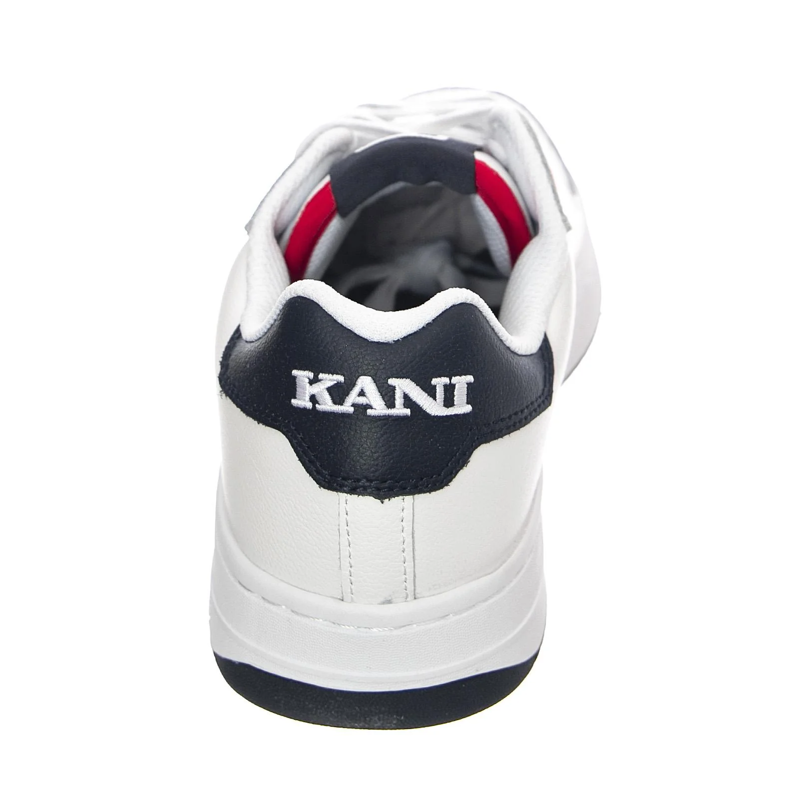 Mens Kani 89 Shoes - Classic White / Blue / Red - Scarpe Stringate Profilo Basso Uomo Bianche  Uomo KARL KANI - Image 4