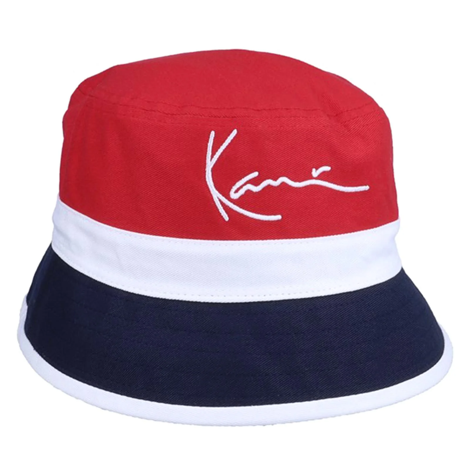 Signature Reversible Block - Cappellino da Pescatore Nero / Bianco  ACCESSORI KARL KANI - Image 2