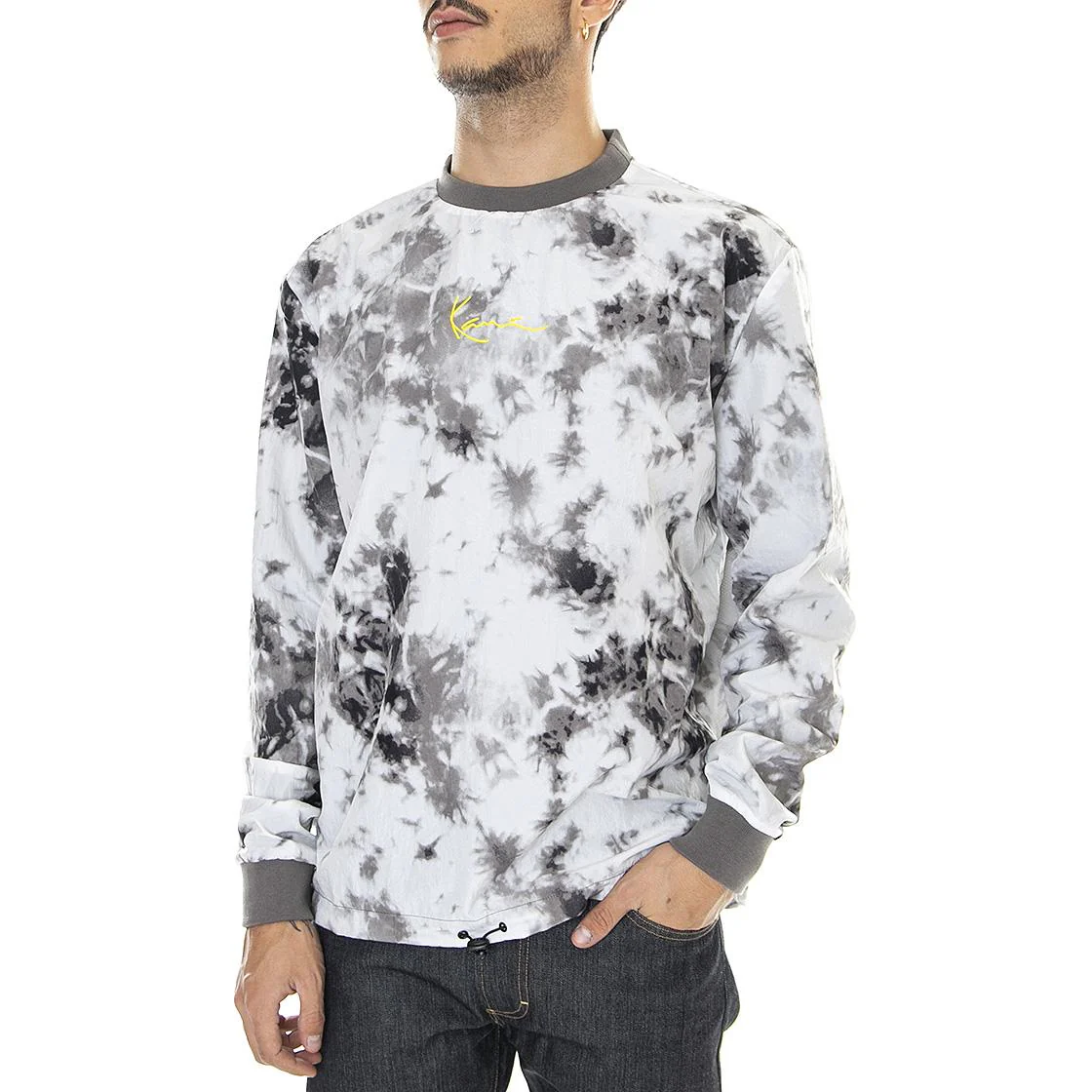 Small Signature Pixel - Felpa Girocollo Uomo Multicolore Uomo KARL KANI