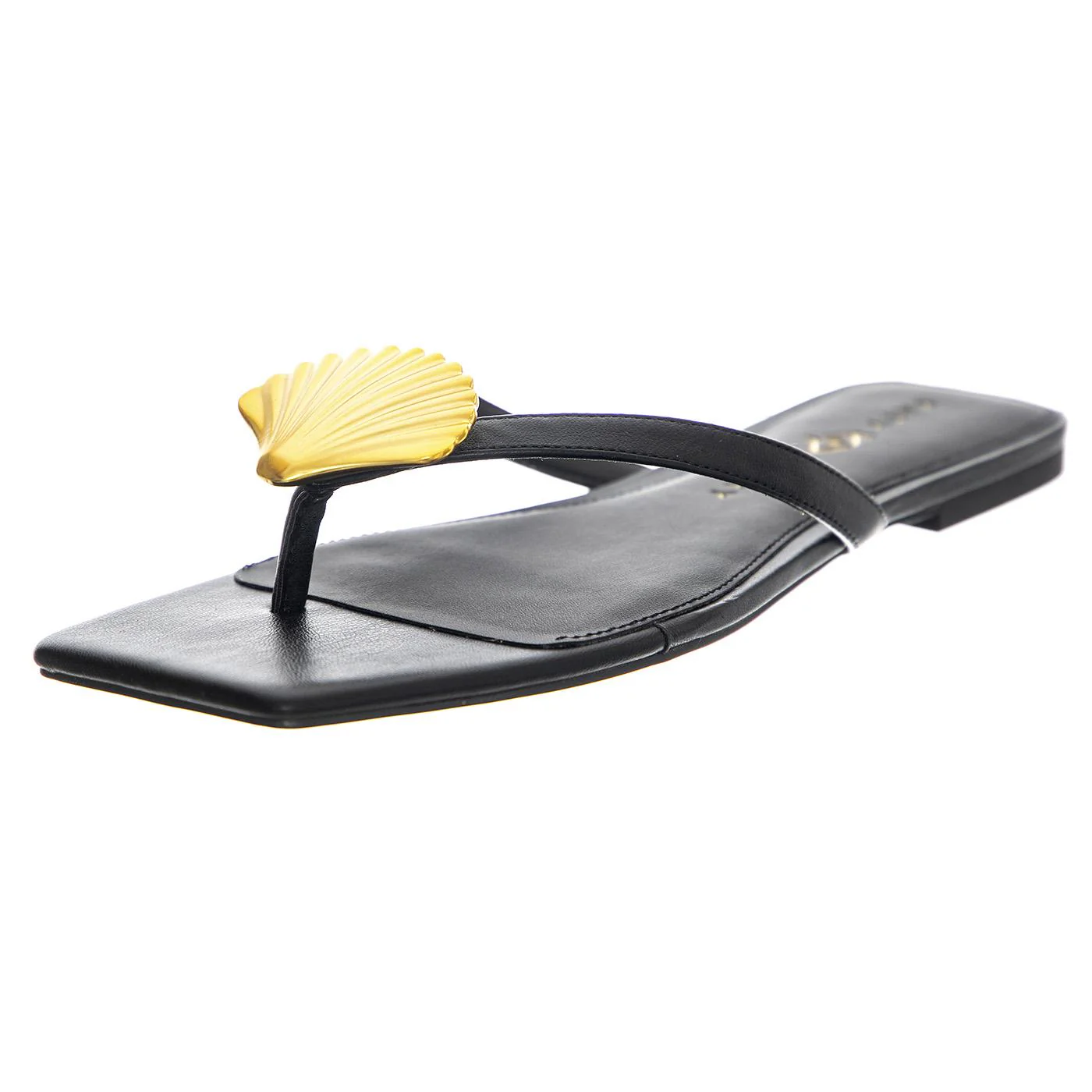 The Camie Shell Sandal Black - Sandali Donna Neri  Donna KATY PERRY