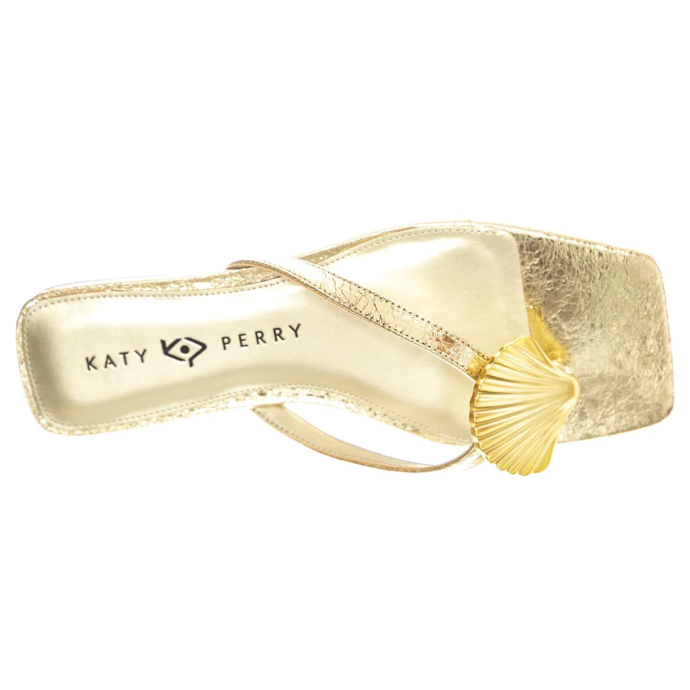 The Camie Shell Sandal Gold - Sandali Donna Oro  Donna KATY PERRY - Image 6