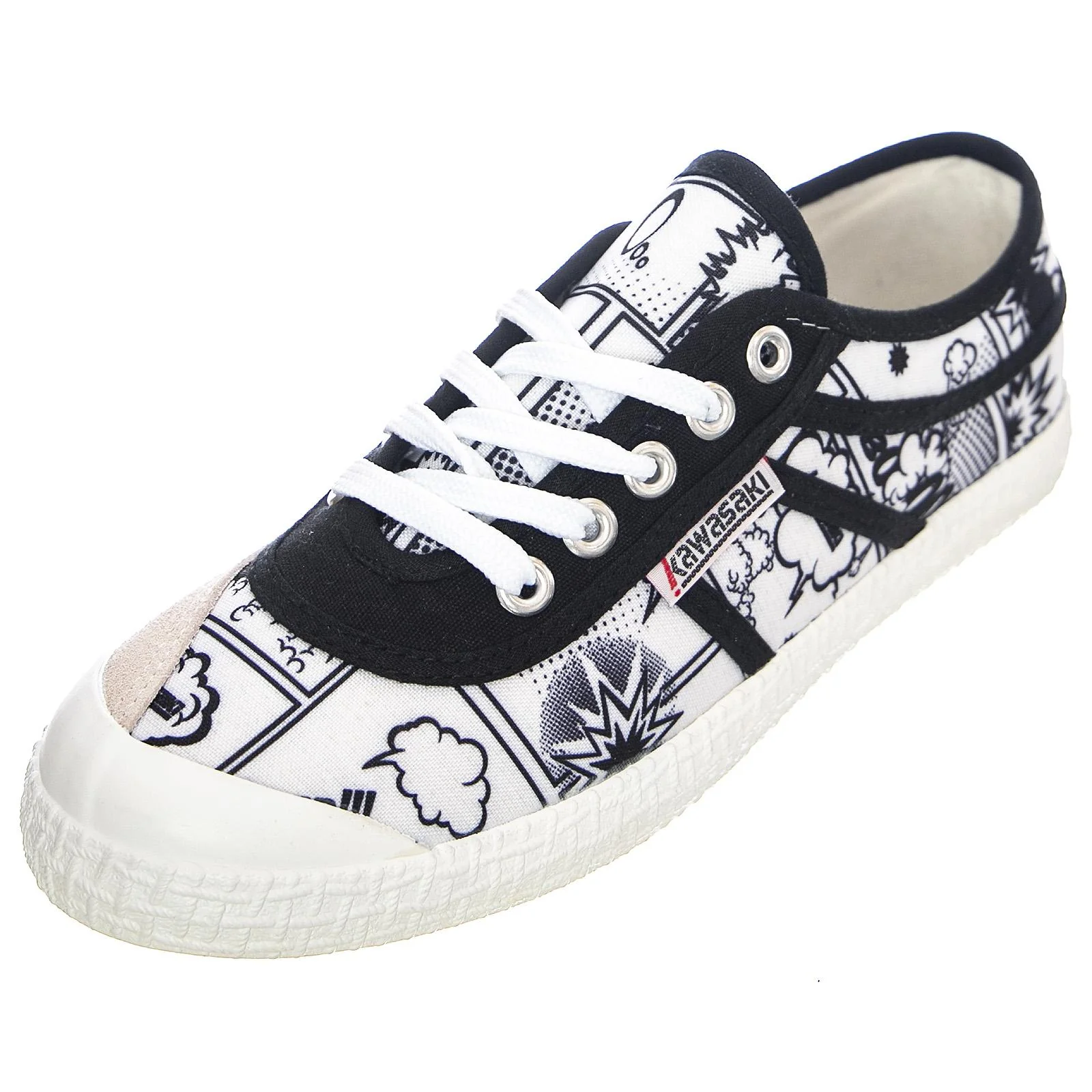 Cartoon 202410 - Scarpe Stringate Profilo Basso Uomo / Donna Multicolore Donna KAWASAKI