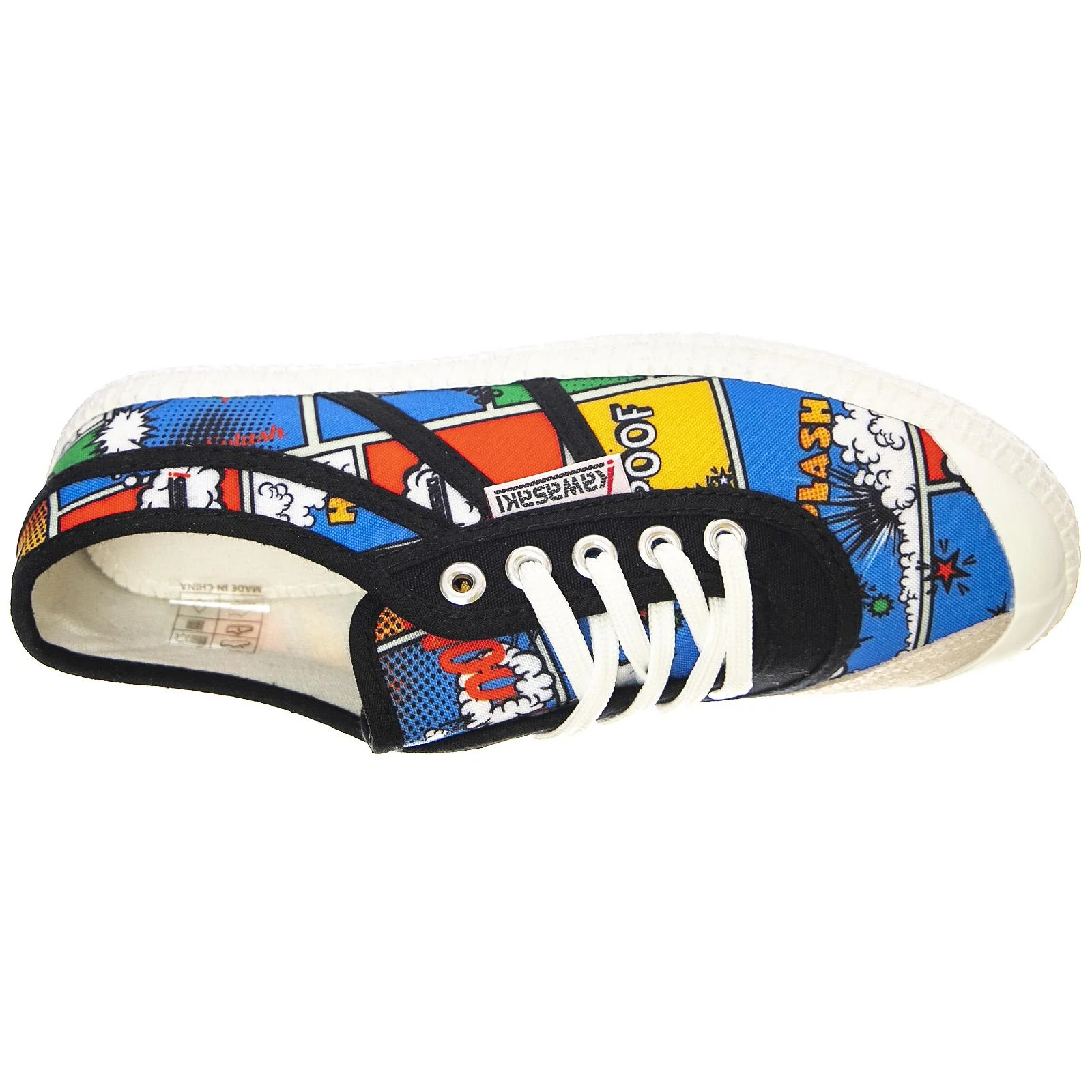 Cartoon 202410 - Scarpe Stringate Profilo Basso Uomo Multicolore Donna KAWASAKI - Image 6