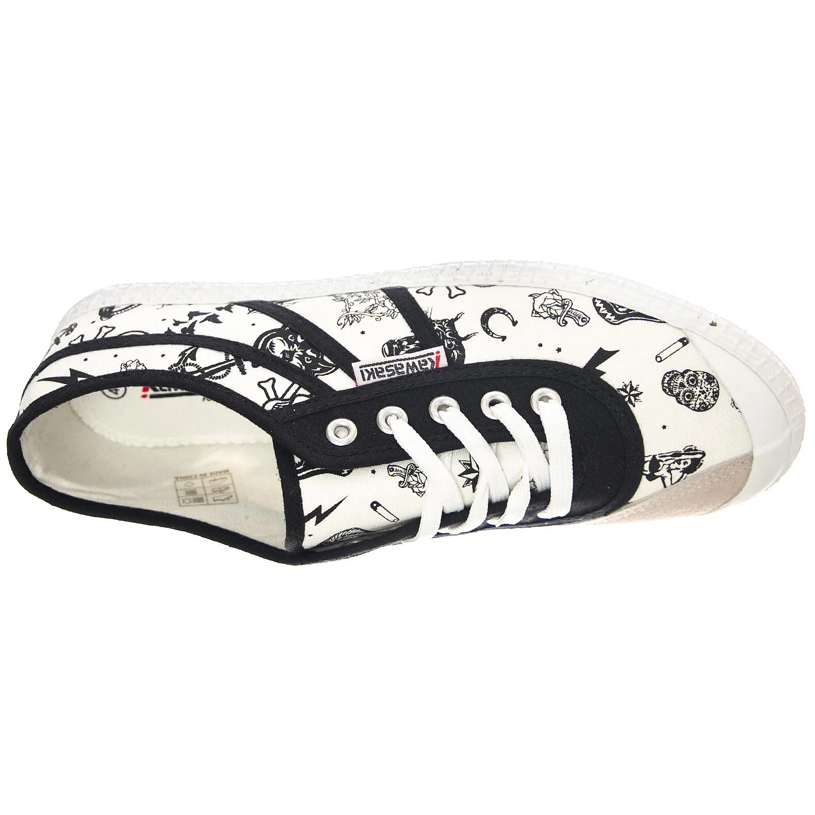 Tatoo 202420 - Scarpe Stringate Profilo Basso Uomo / Donna Multicolore  Uomo KAWASAKI - Image 6