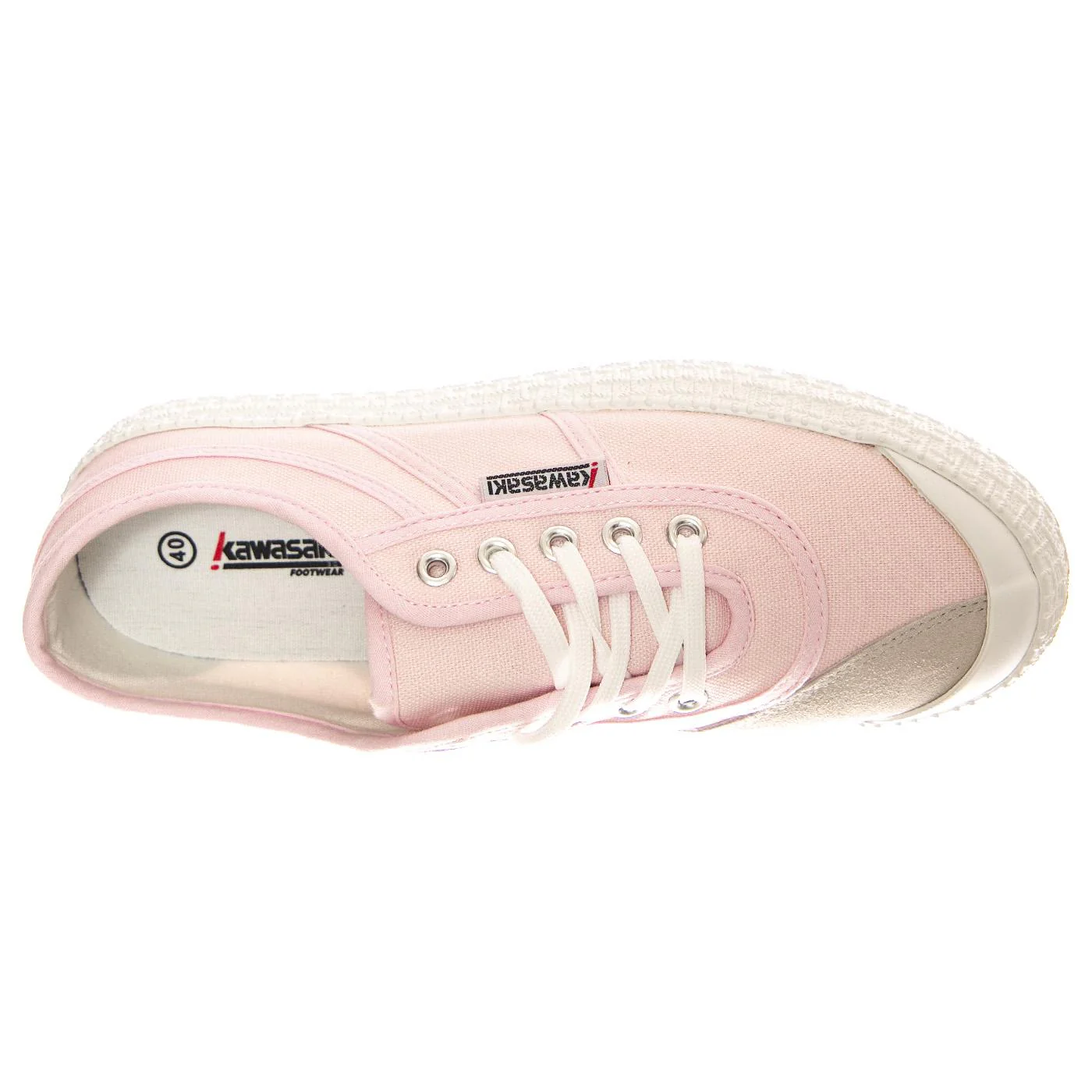 Original 3.0 Candy Pink - Scarpe Stringate Profilo Basso Donna Rosa  Donna KAWASAKI - Image 6