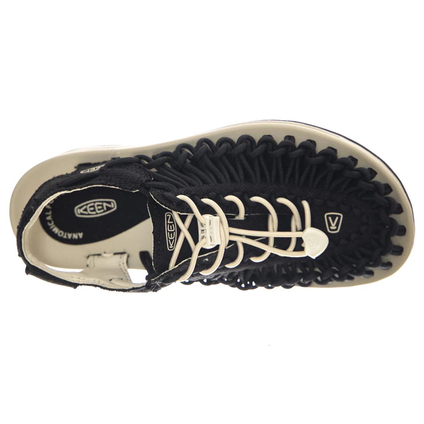 Uneek Canvas W-Black / Birch - Sandali Donna Neri  Donna KEEN - Image 6