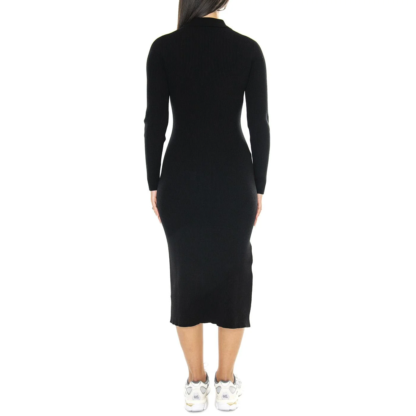Abitino EF0632-031 - Vestito Donna Nero  Donna LACOSTE - Image 3