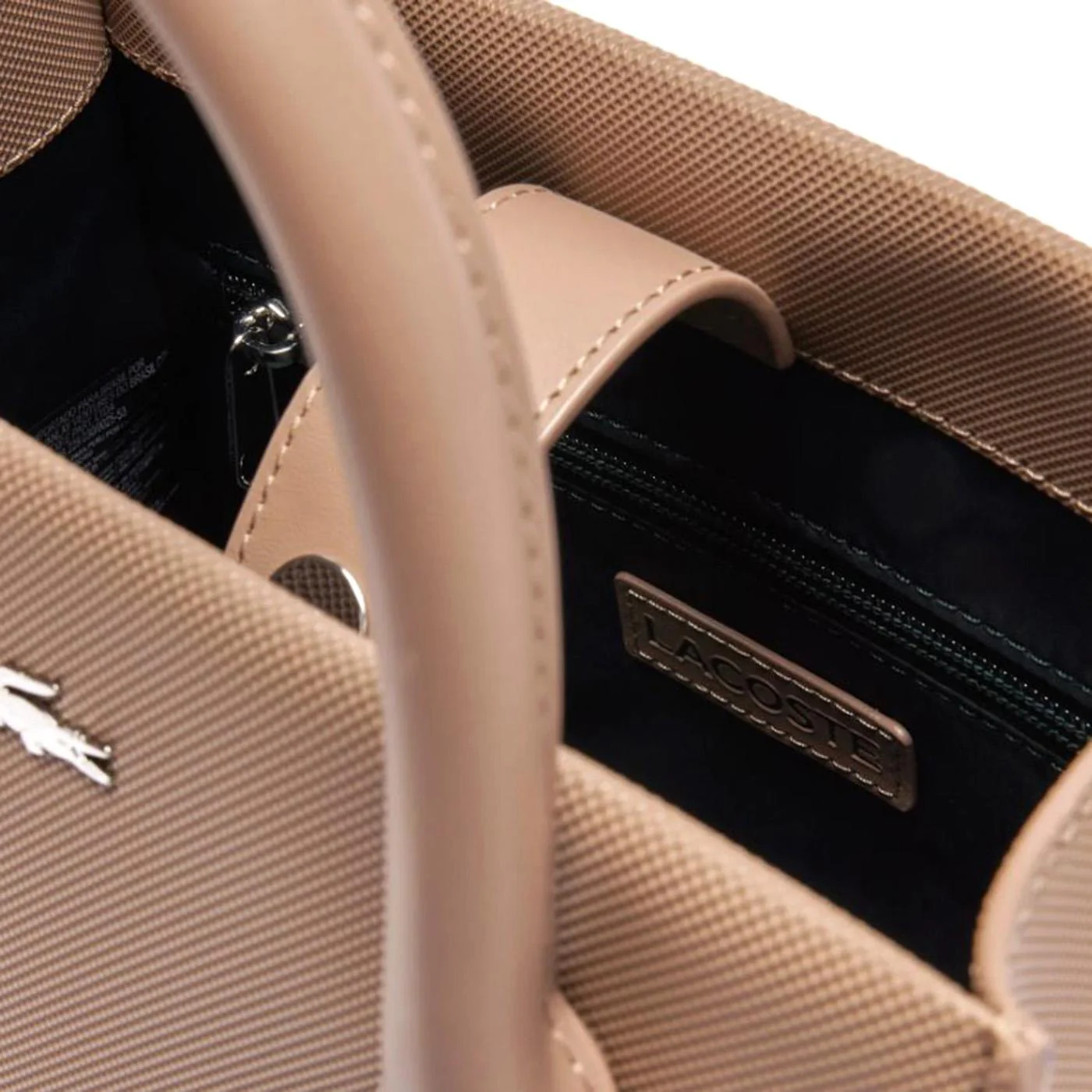 Borsa N81 -- Borsa a Tracolla Lacoste Beige ACCESSORI LACOSTE - Image 3