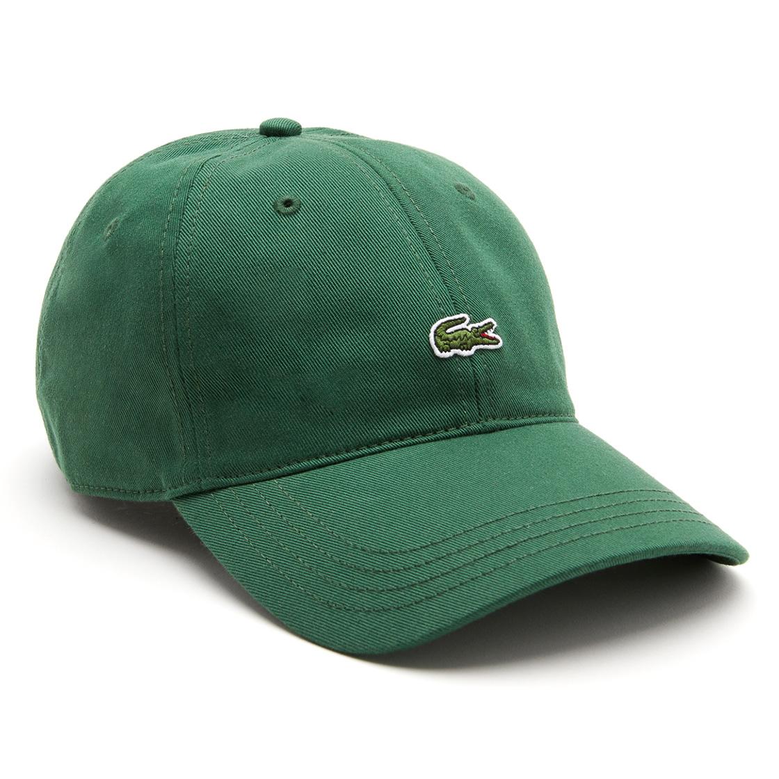 Cappellino-132 - Cappellino con Visiera Verde ACCESSORI LACOSTE