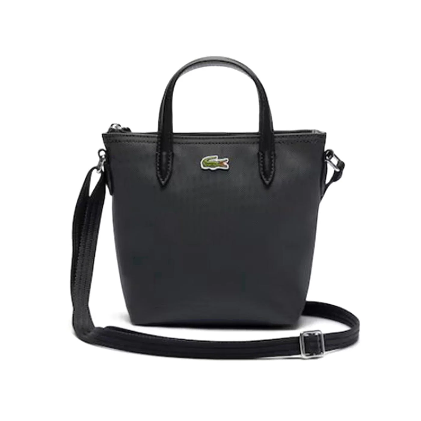 Crossover Bag Black - Borsa a Tracolla Nera  ACCESSORI LACOSTE