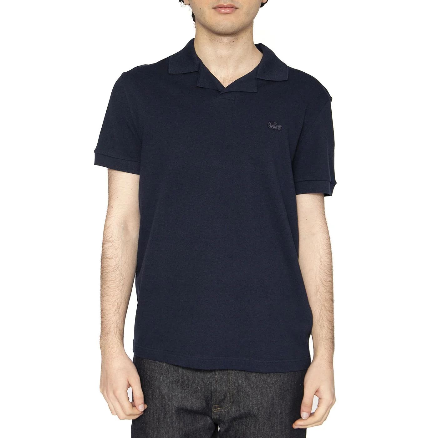 Maglietta M/C 166 Blu Polo Shirt - Polo Uomo Blu Uomo LACOSTE - Image 2