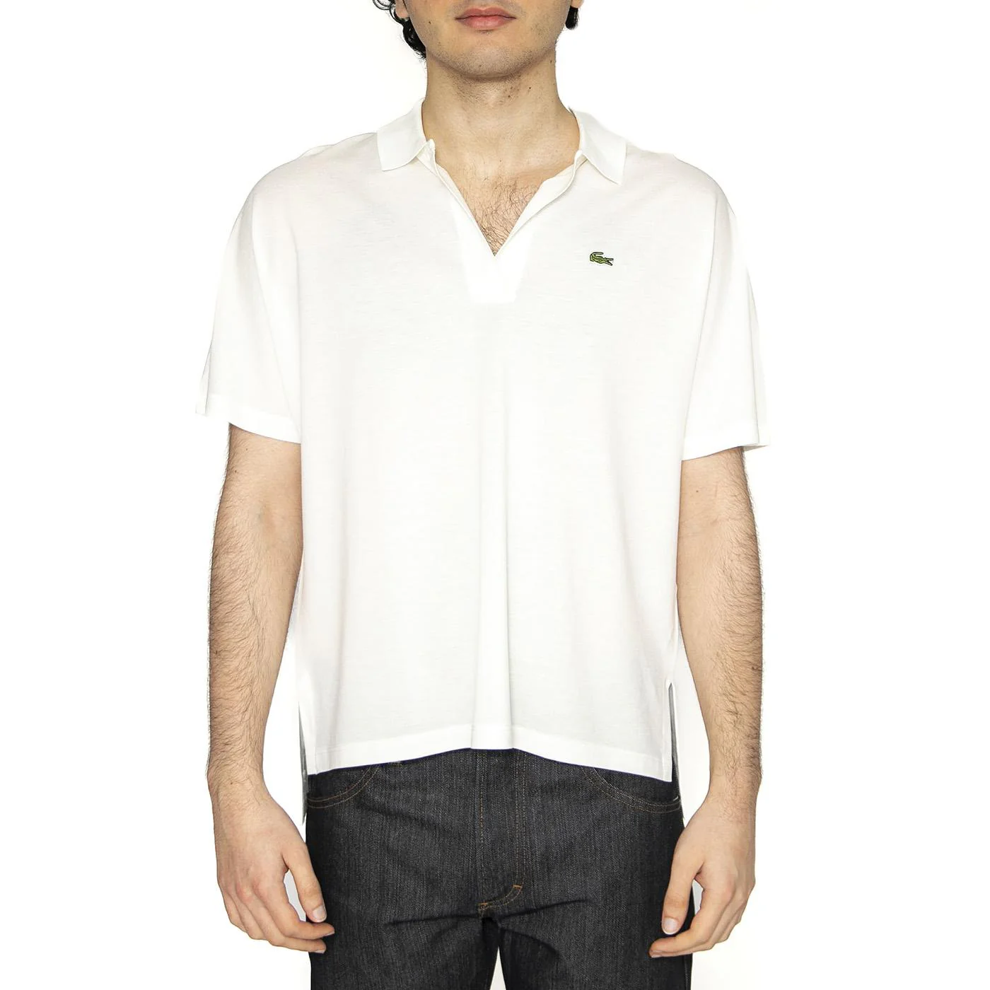 Maglietta M/C 70V Polo Shirt White - Polo Uomo Bianca Uomo LACOSTE - Image 2