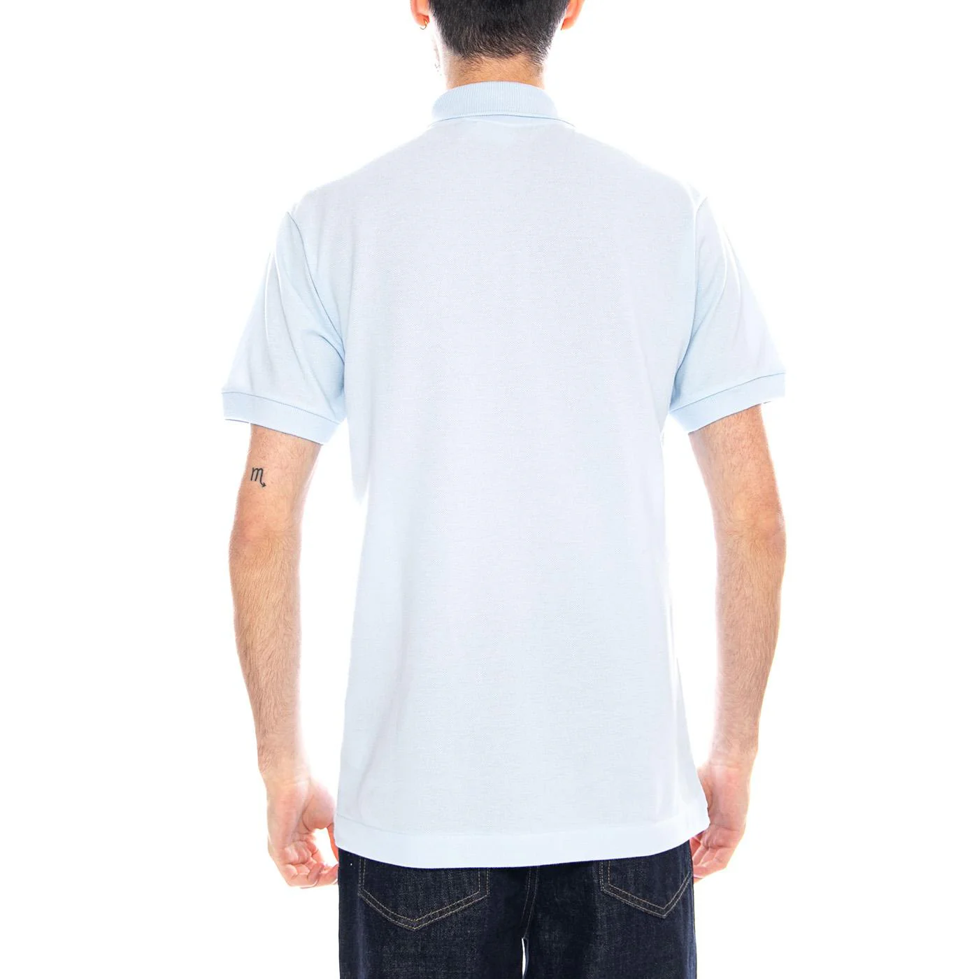 Maglietta M/C T01 - Polo Uomo Blu / Azzurro  Uomo LACOSTE - Image 3