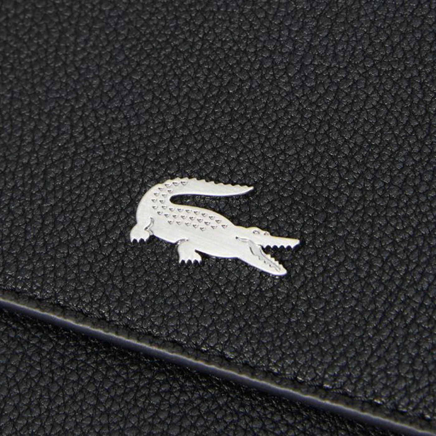 Messenger 000 Black - Borsa a Tracolla Nera ACCESSORI LACOSTE - Image 4