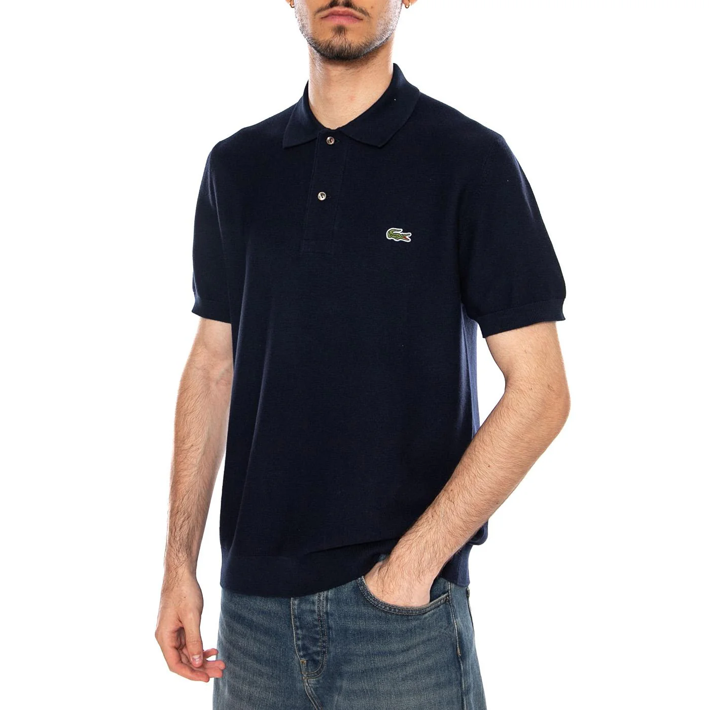 POLO LACOSTE IN MAGLIA - Polo Lacoste Uomo Blue  Uomo LACOSTE
