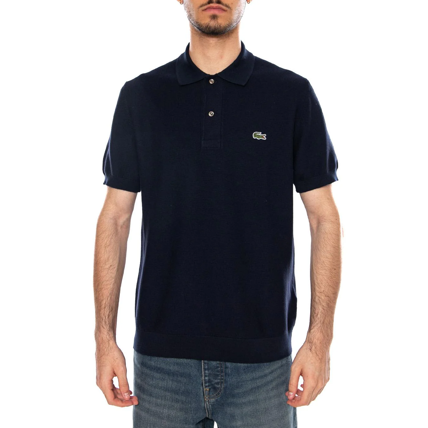 POLO LACOSTE IN MAGLIA - Polo Lacoste Uomo Blue  Uomo LACOSTE - Image 2