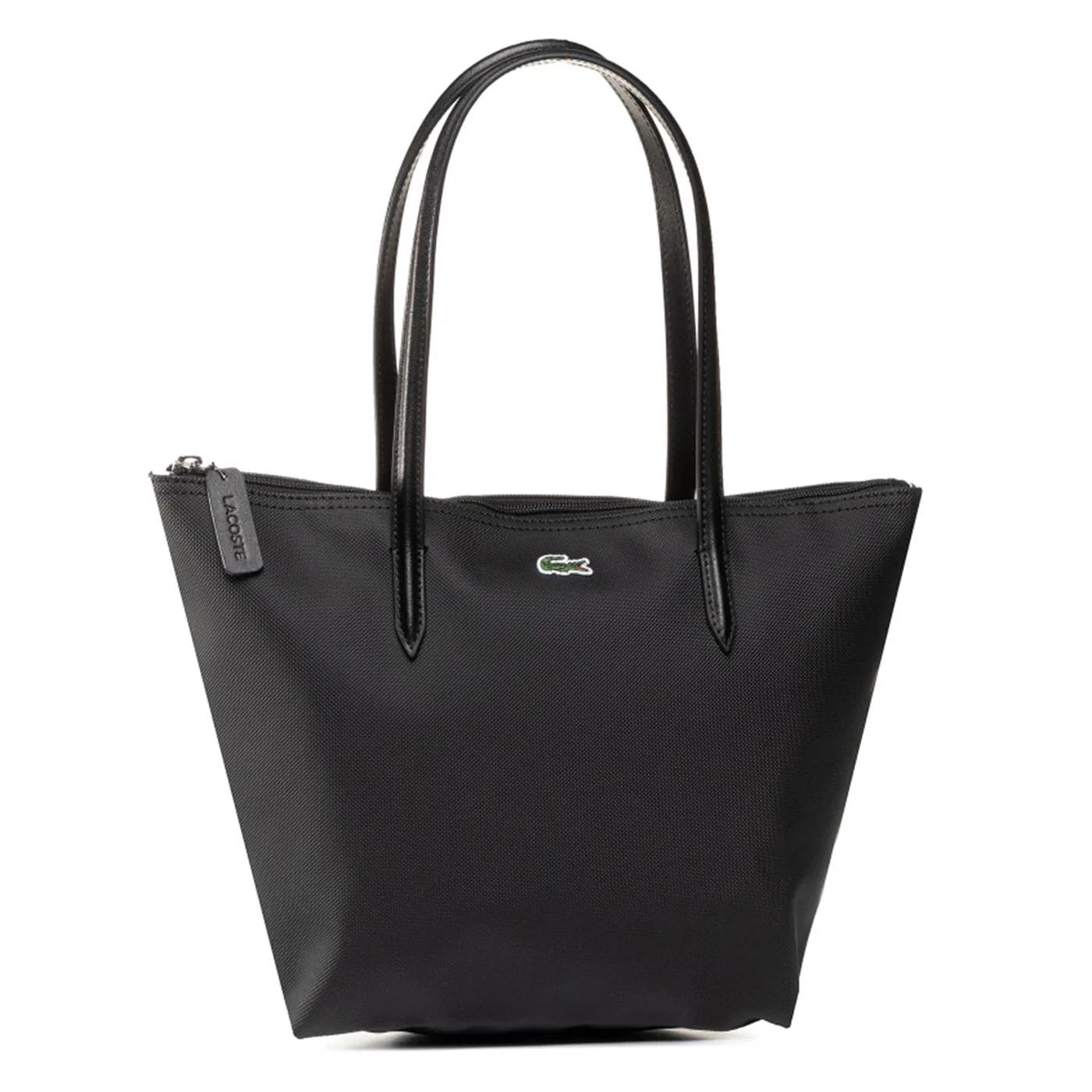 S Shopping Bag Black - Borsa a Tracolla Nera ACCESSORI LACOSTE