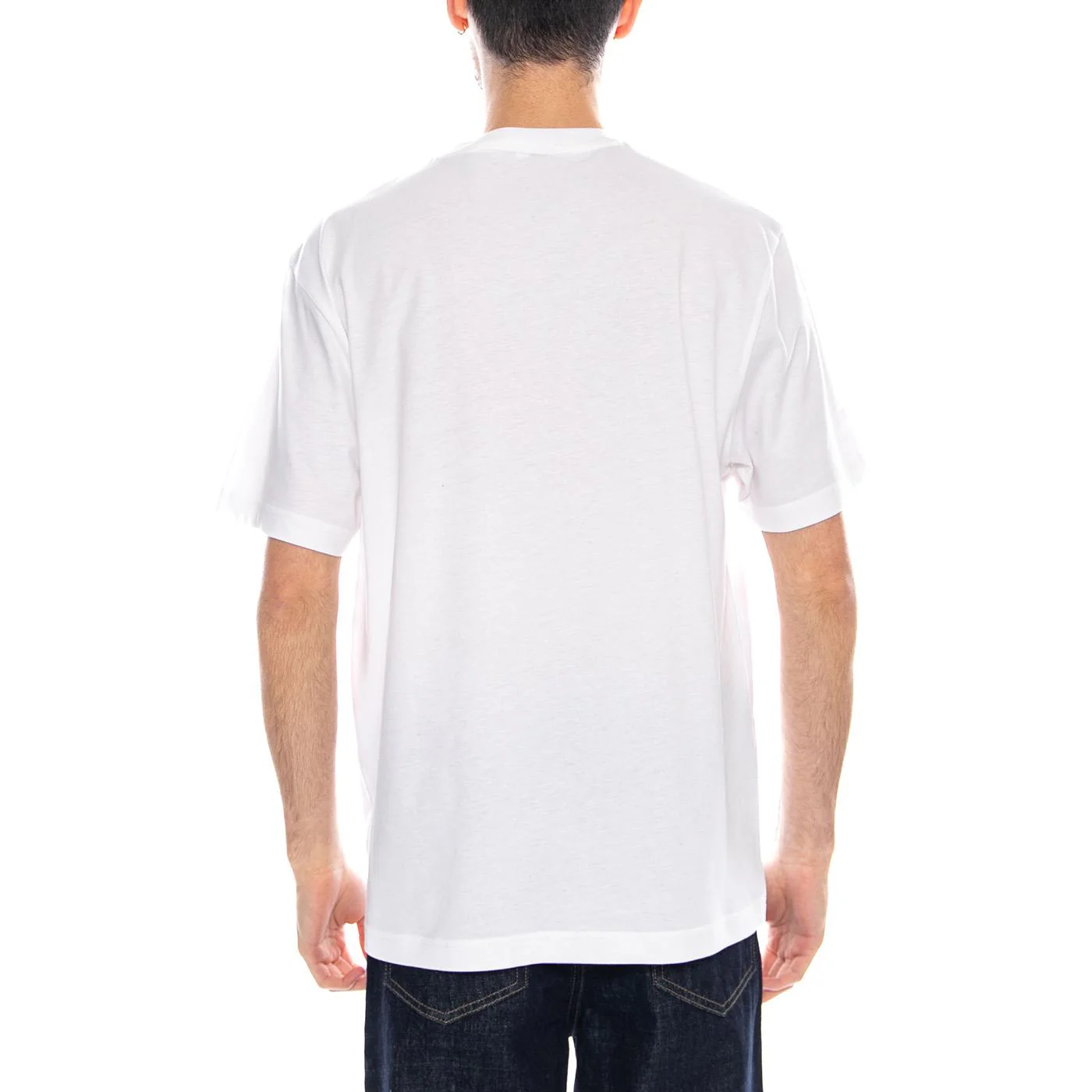 T-Shirt - Maglietta Girocollo Lacoste Uomo Bianca Uomo LACOSTE - Image 3