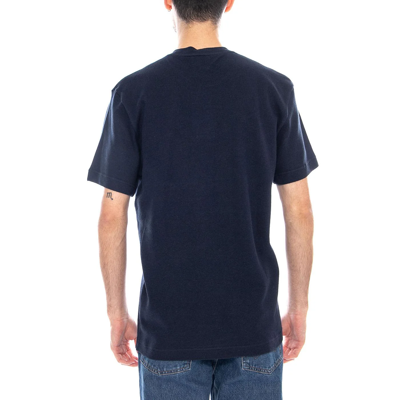 T-Shirt - Maglietta Girocollo Lacoste Uomo Blu Uomo LACOSTE - Image 3