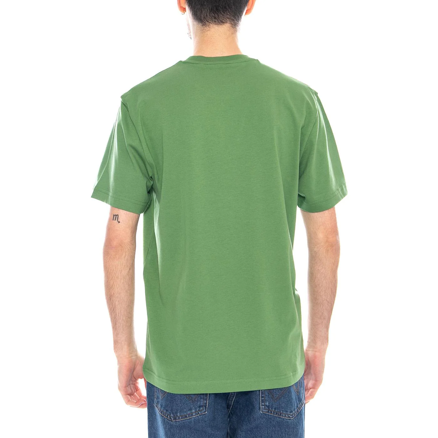 T-Shirt - Maglietta Girocollo Lacoste Uomo Verde  Uomo LACOSTE - Image 3
