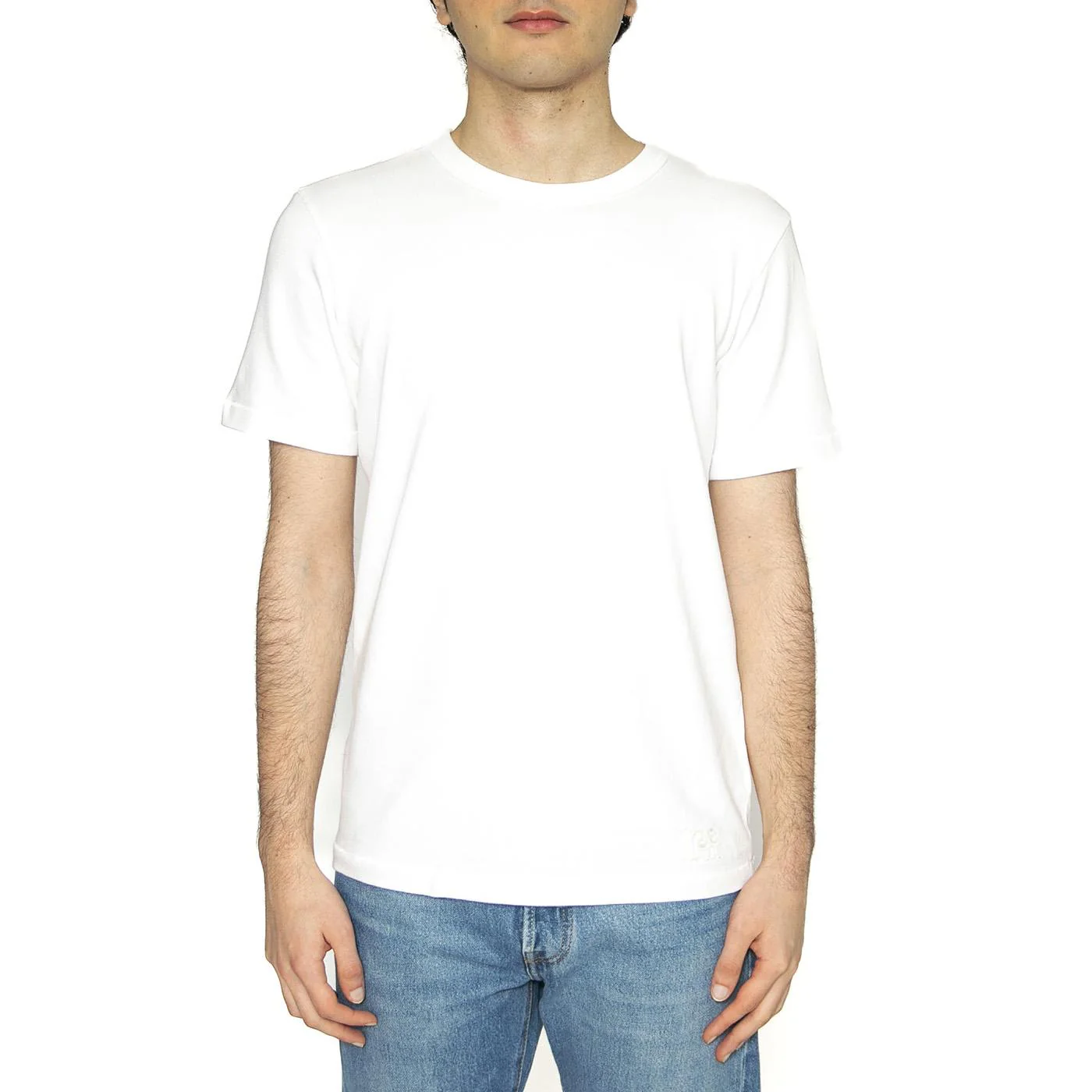 101 Core Tee Bright White - Maglietta Girocollo Uomo Bianca Uomo LEE - Image 2
