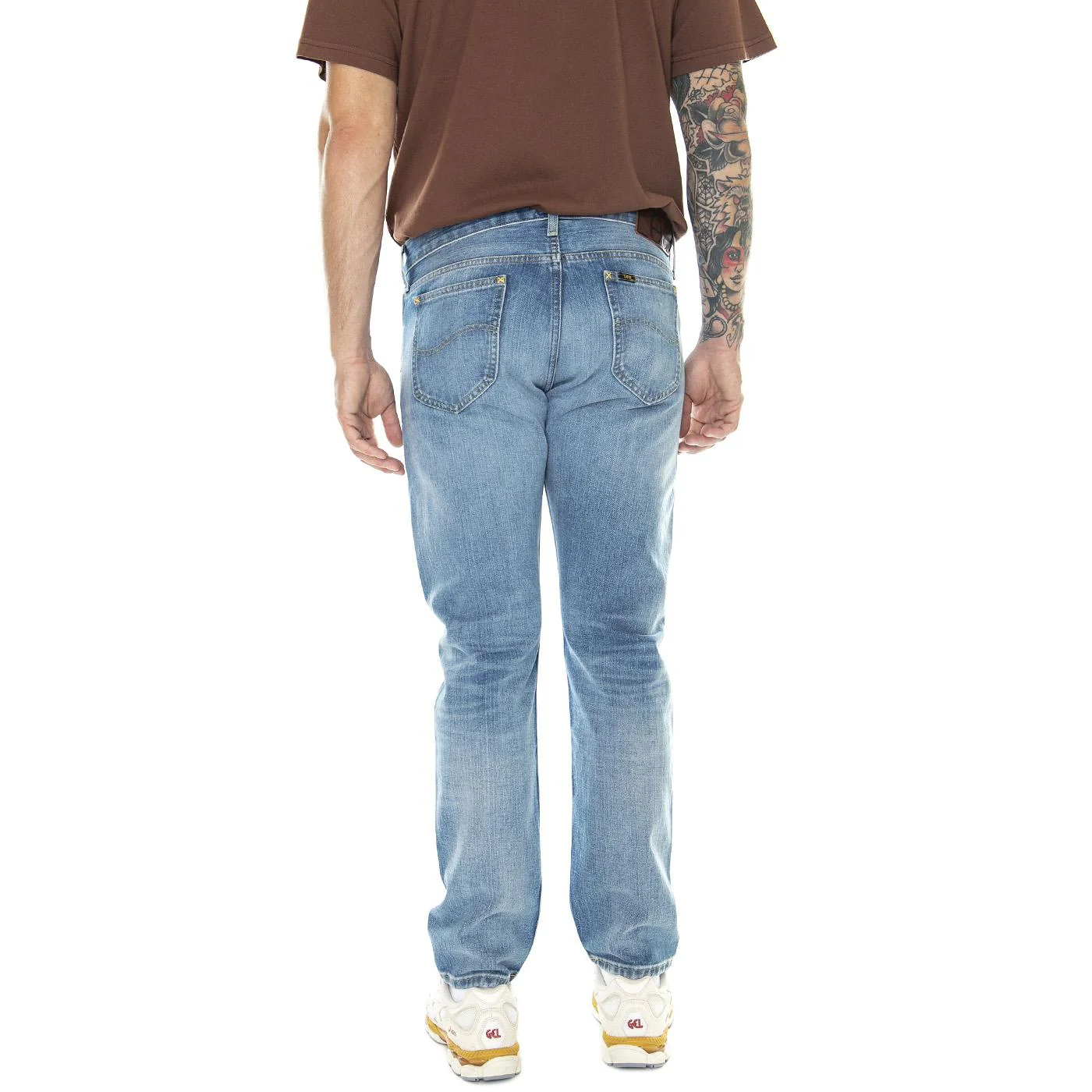 101 Rider Oliver Denim Jeans - Pantaloni Denim Jeans Uomo Blu Uomo LEE - Image 3
