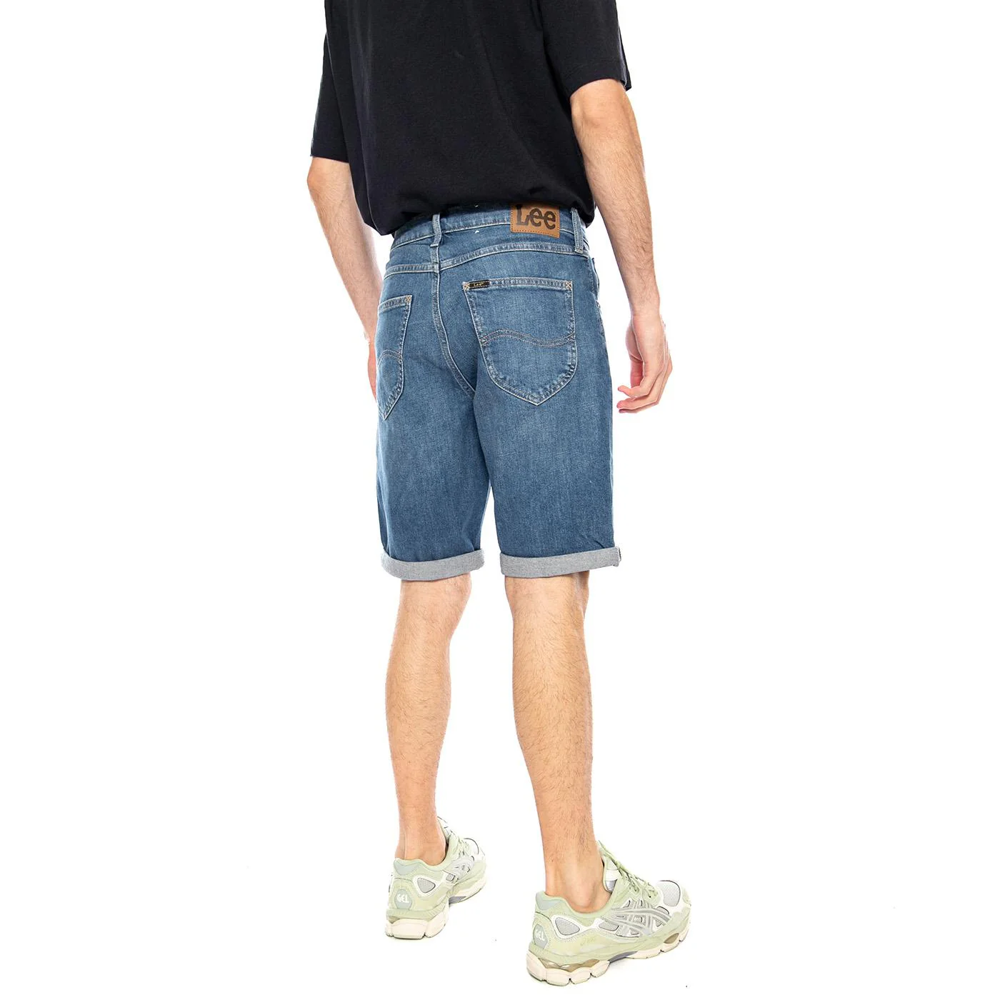 5 POCKET SHORT BUD - Bermuda Denim Jeans Uomo Blu Uomo LEE - Image 3