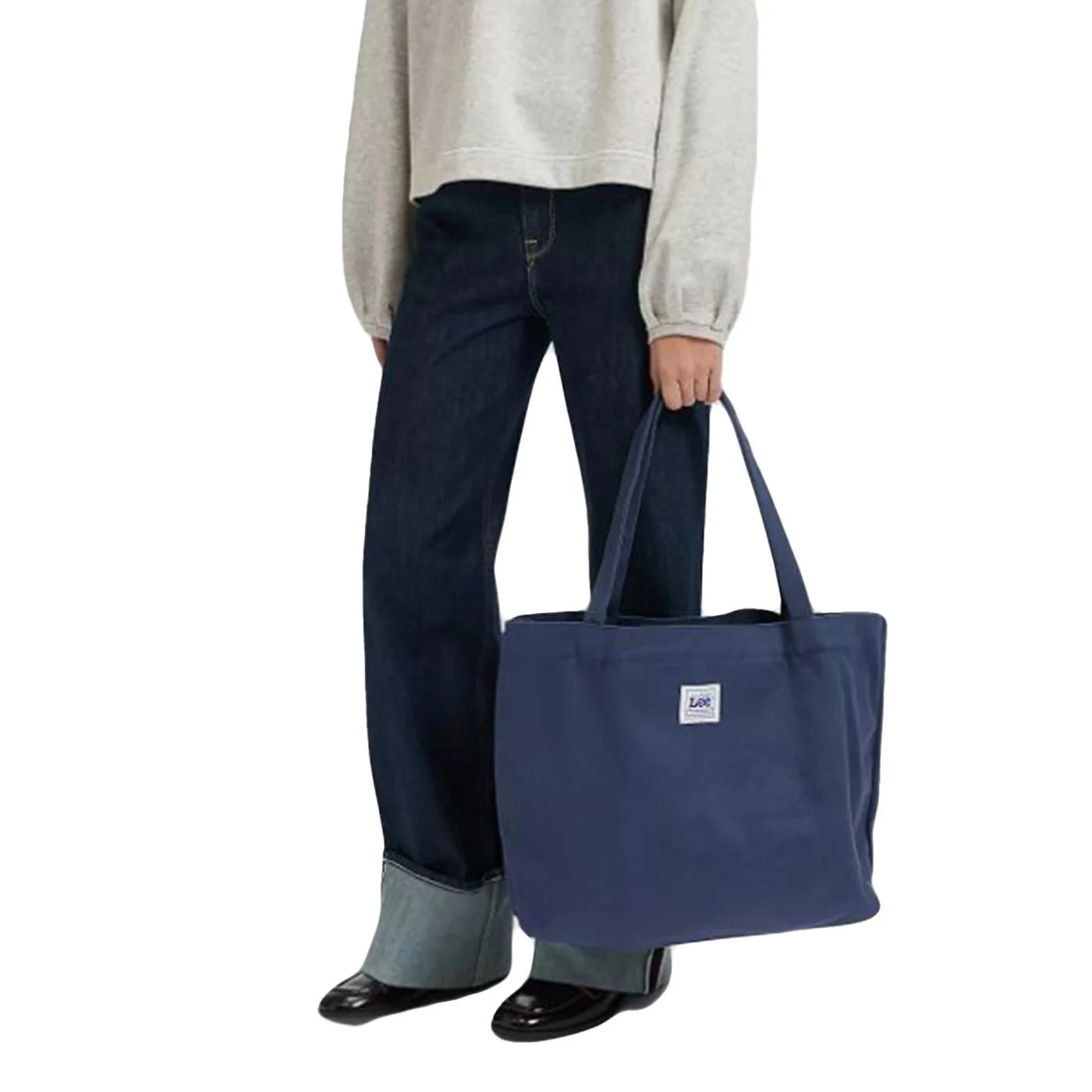 BEACH TOTE ACADEMY BLUE - Borsa Tote Bag Blu Donna LEE - Image 2