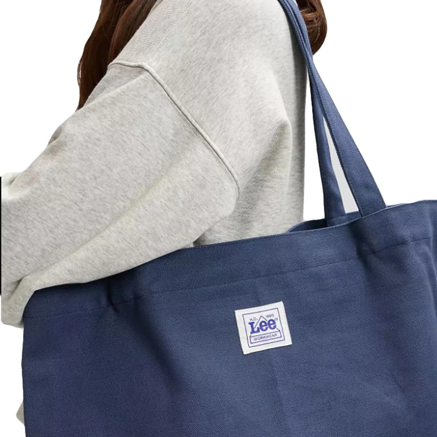 BEACH TOTE ACADEMY BLUE - Borsa Tote Bag Blu Donna LEE - Image 3