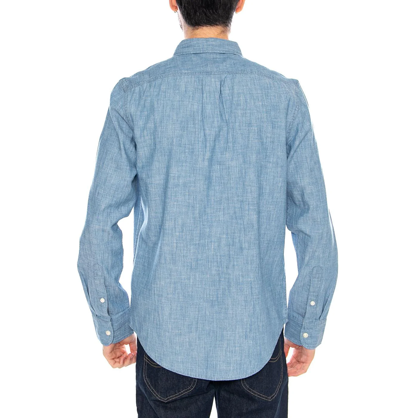 Lee Shirt Light Chambray Blue - Camicia Uomo Blu Uomo LEE - Image 3