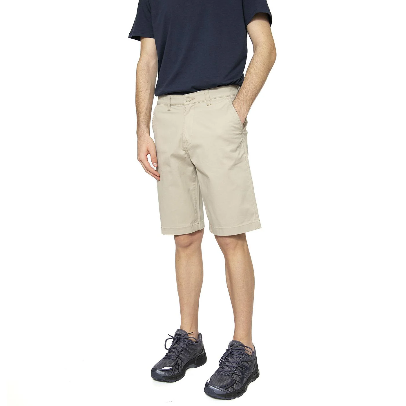 Regular Chino Short Stone - Bermuda Uomo Beige Uomo LEE