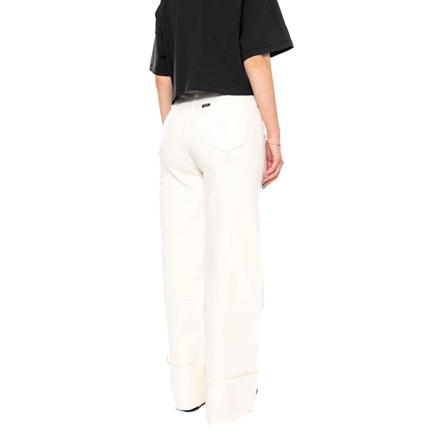 STELLA FRESH FLOCK WHITE - Pantaloni Denim Jeans Donna Bianchi  Donna LEE - Image 3