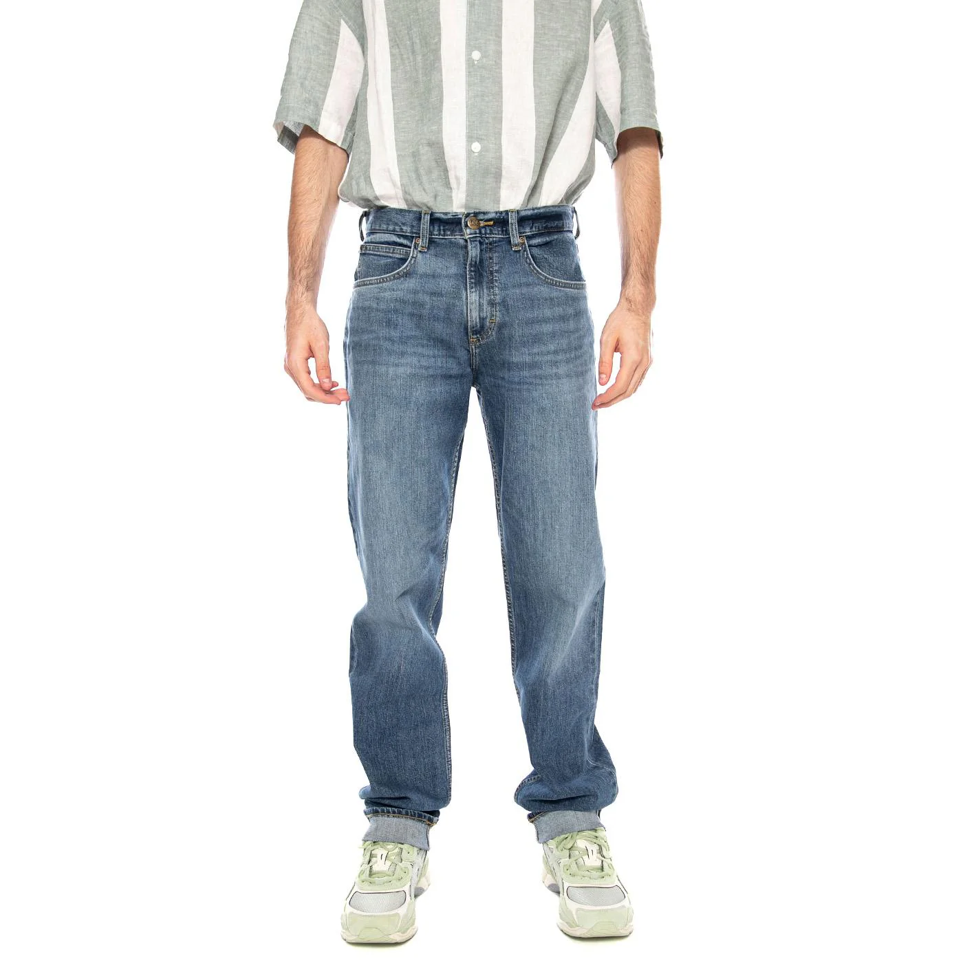 WEST BLUE FORCE - Pantaloni Denim Jeans Uomo Blu Uomo LEE - Image 2