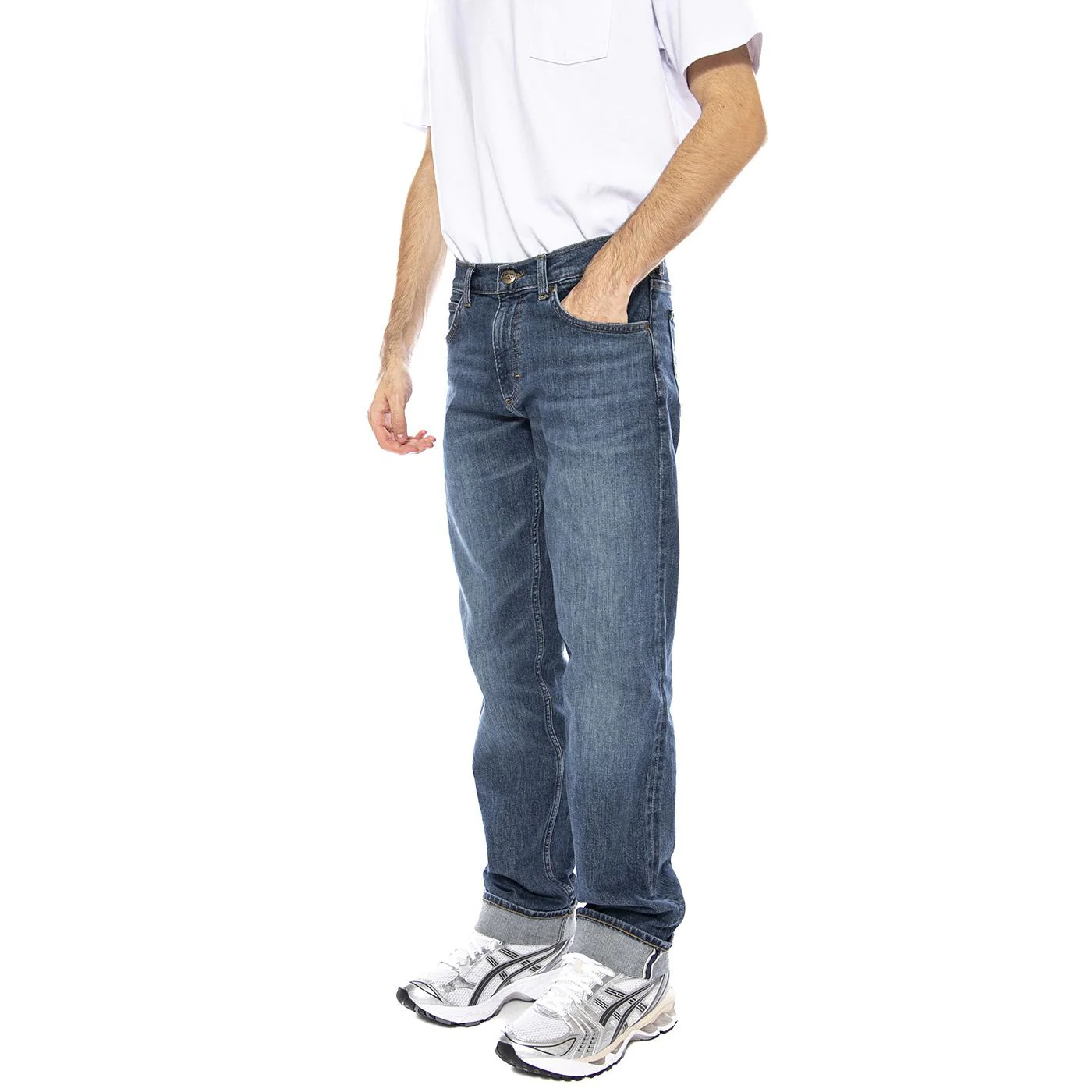 West Richter Blue Denim Jeans - Pantaloni Denim Jeans Uomo Blu Uomo LEE