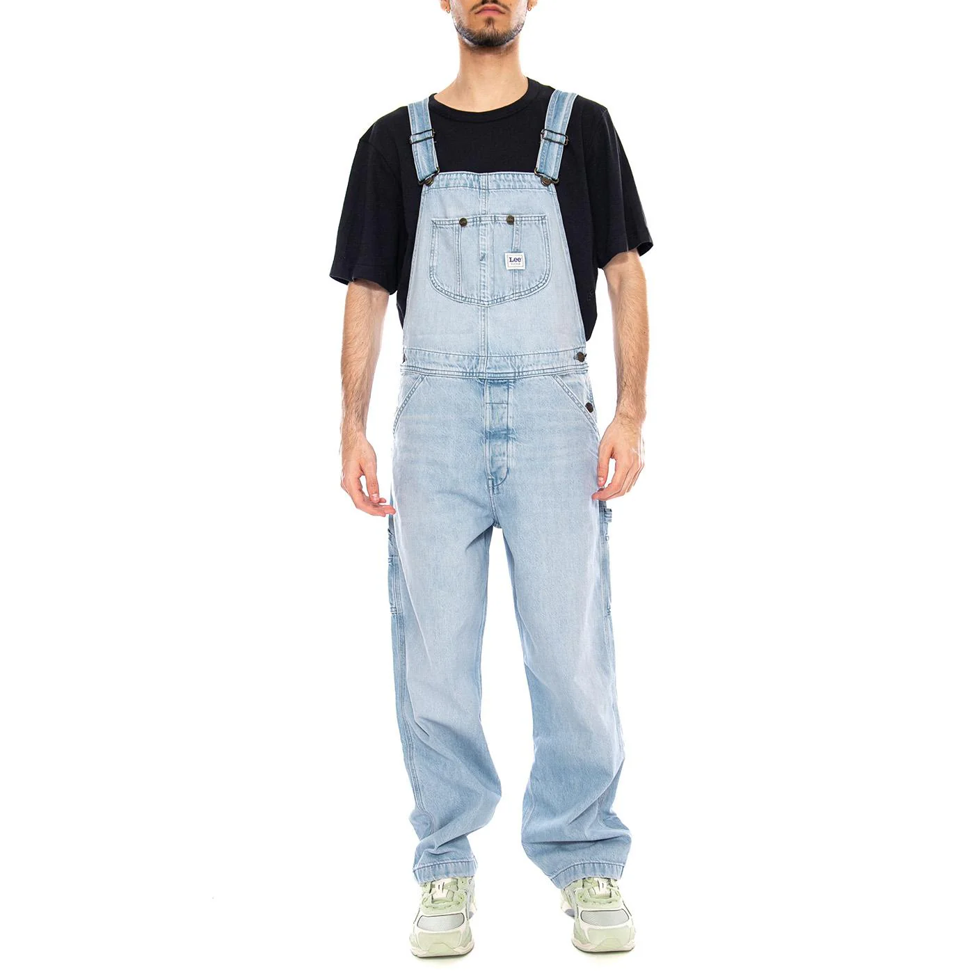 WORKWEAR BIB JUST ME - Salopette Denim Jeans Uomo Blu Uomo LEE - Image 2