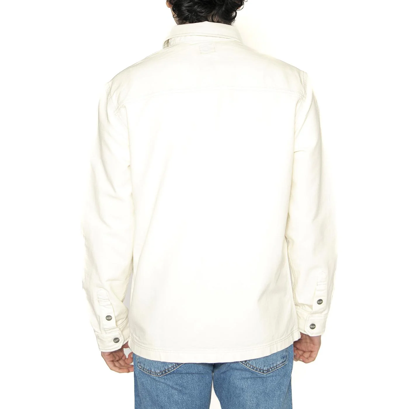 Workwear Overshirt Ecru - Camicia Uomo Bianca  Uomo LEE - Image 3