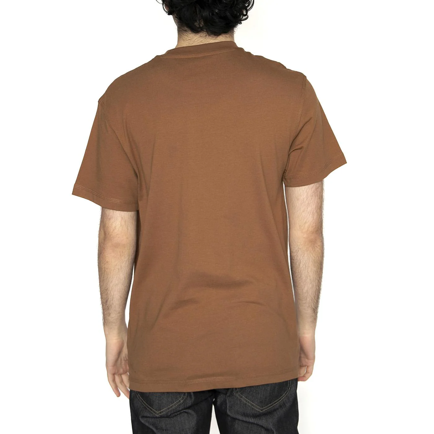 WW Pocket Tee Burlwood - Maglietta Girocollo Uomo Marrone Uomo LEE - Image 3