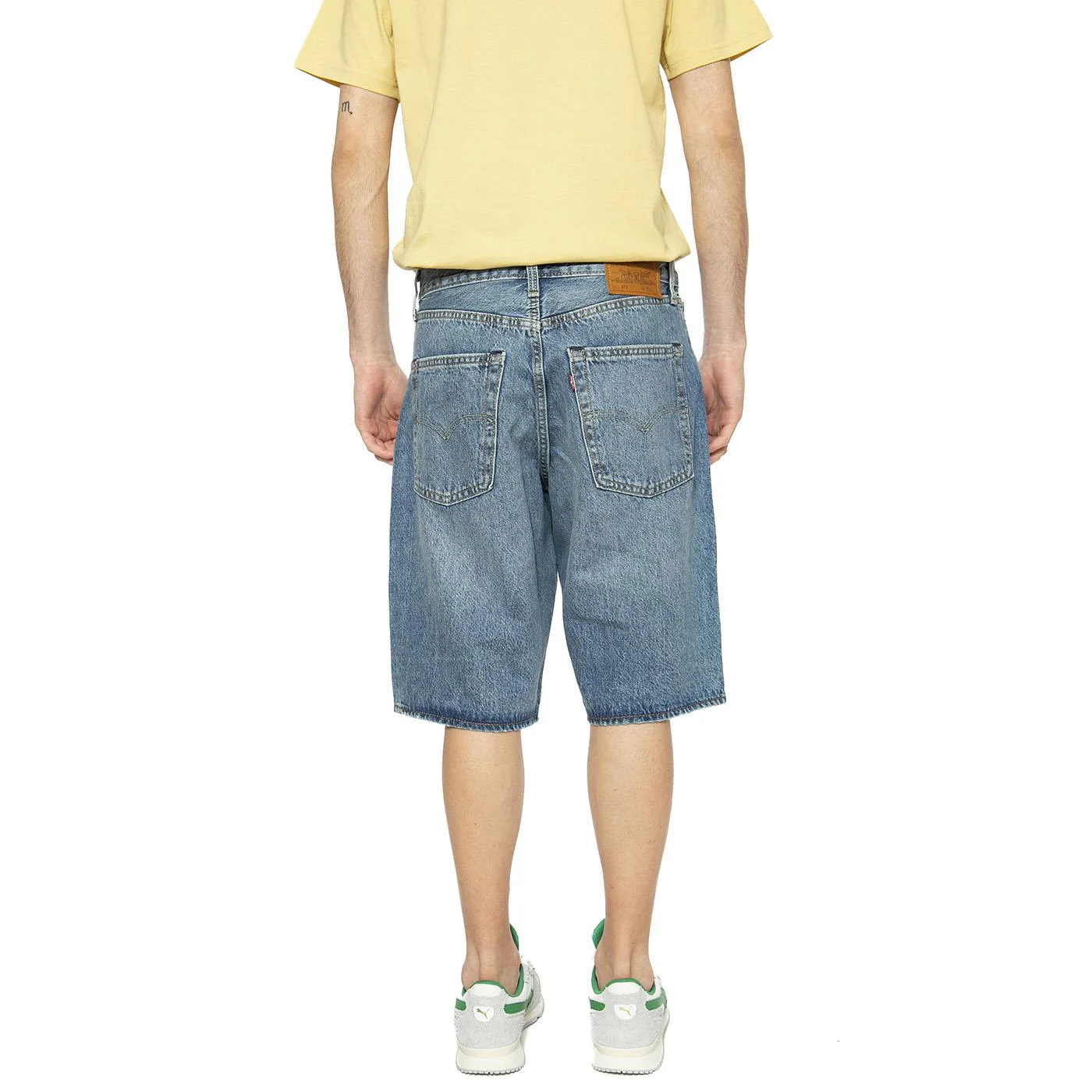 478 Baggy Short My Frequency - Bermuda Denim Jeans Uomo Blu Uomo LEVIS - Image 4