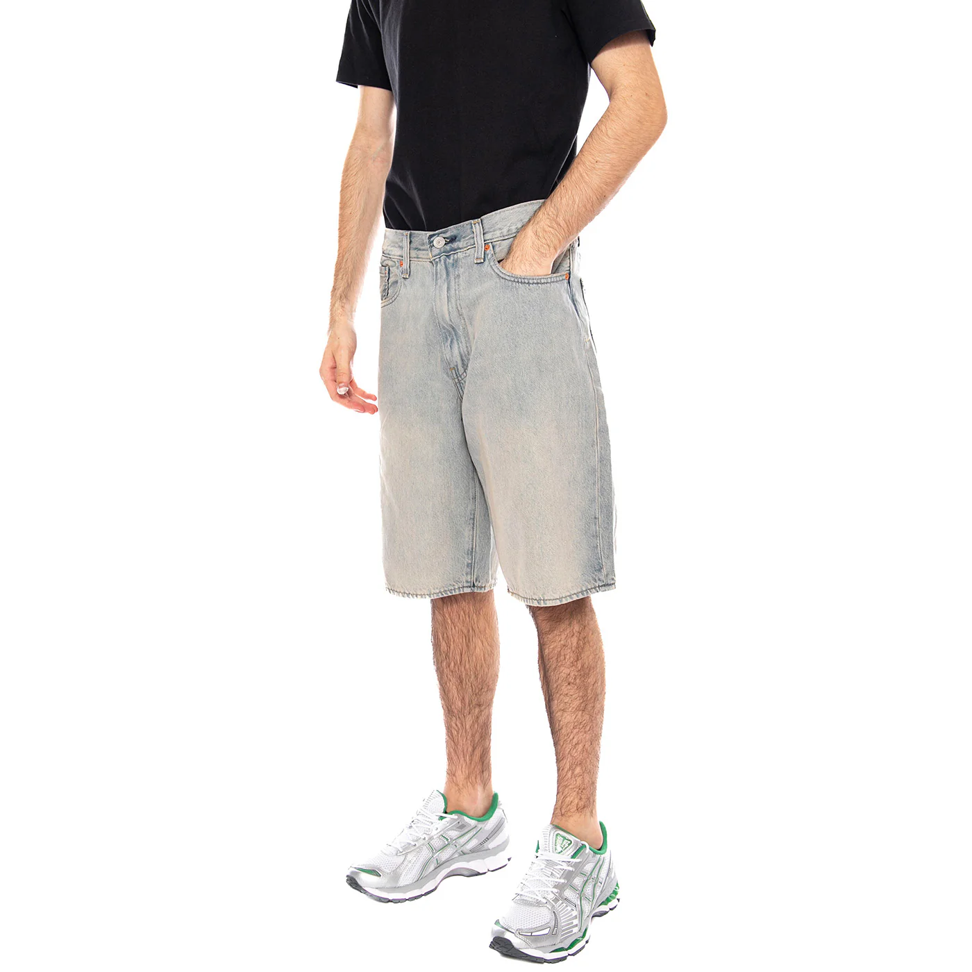 478 Baggy Shorts - Alternative Rock - Shorts Uomo Grigio  Uomo LEVIS