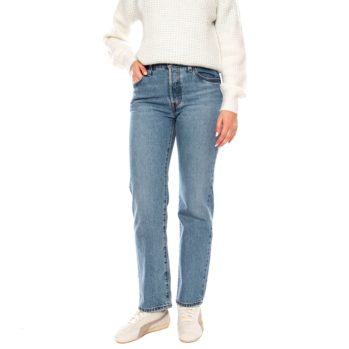 501 '90S In Love With You -- Jeans Donna Med Indigo Donna LEVIS