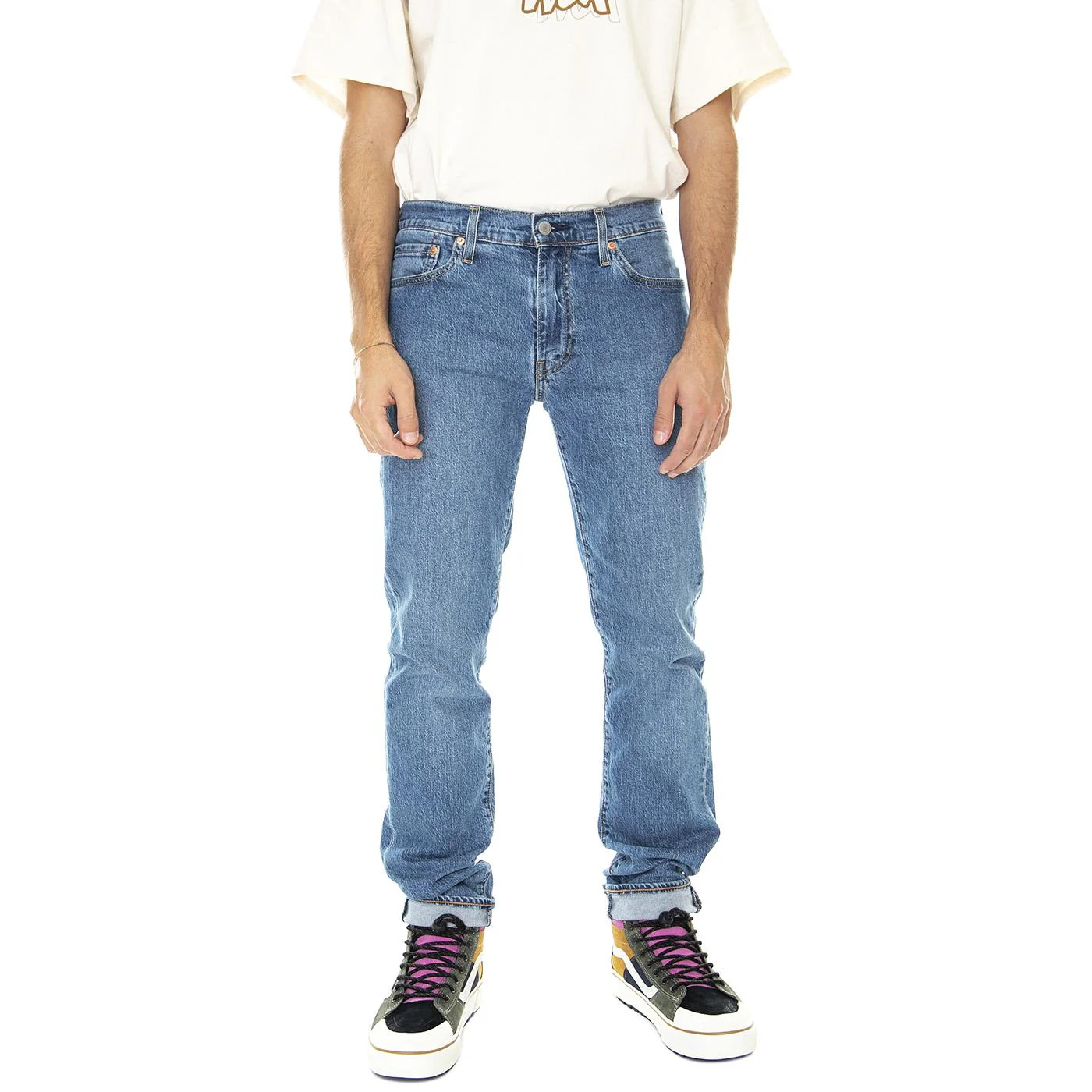 511 Slim Easy Mid - Pantaloni Denim Jeans Uomo Blu Uomo LEVIS - Image 2
