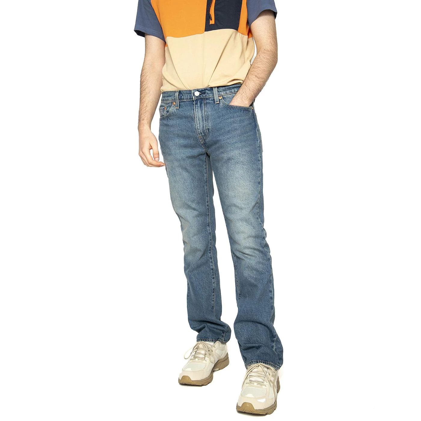 527 Slim Boot Cut My Indigo Story - Pantaloni Denim Jeans Uomo Blu Uomo LEVIS
