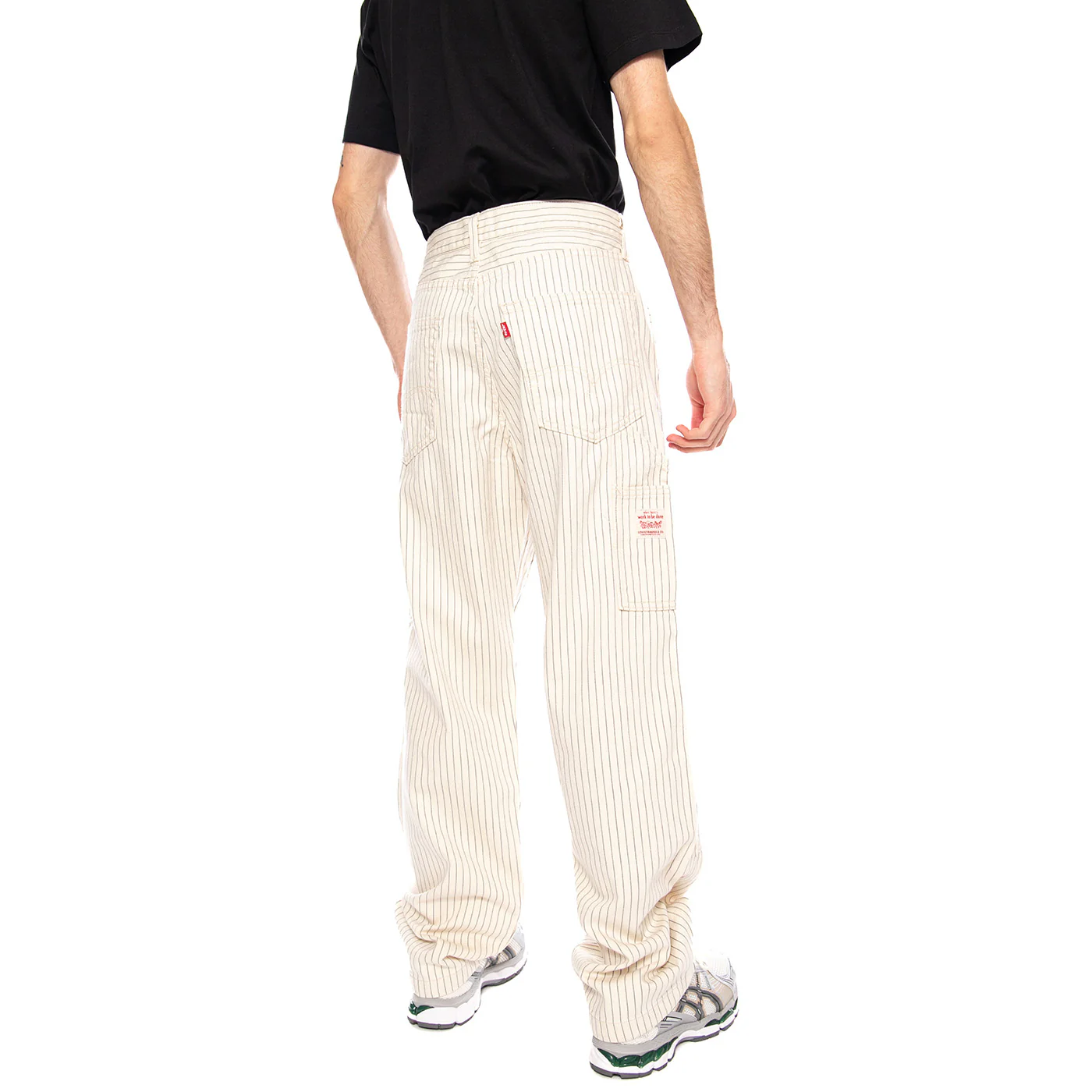 568 Double-Knee Straight Marris Stripe - Pantaloni Uomo Multicolore Uomo LEVIS - Image 3