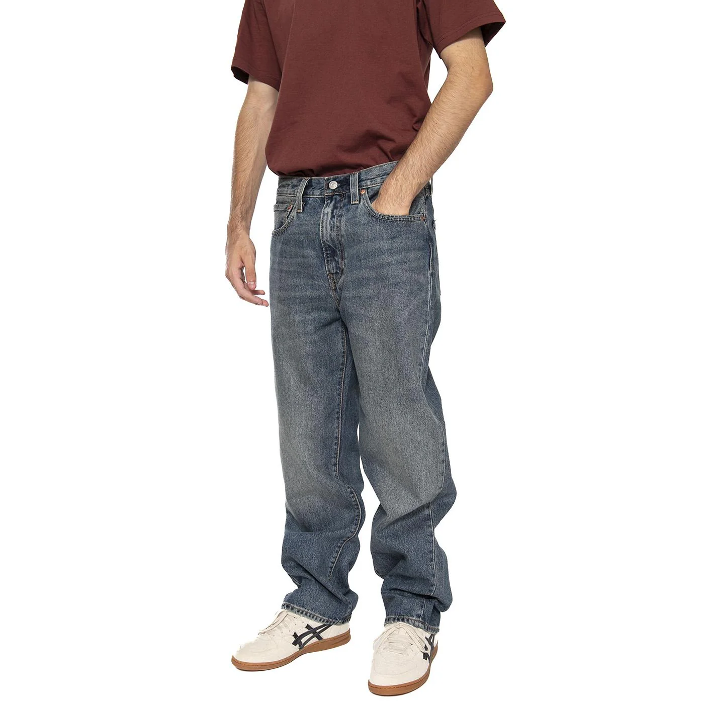 568 Loose Straight Aisle Seat Dark Indigo - Pantaloni Uomo Blu  Uomo LEVIS - Image 2