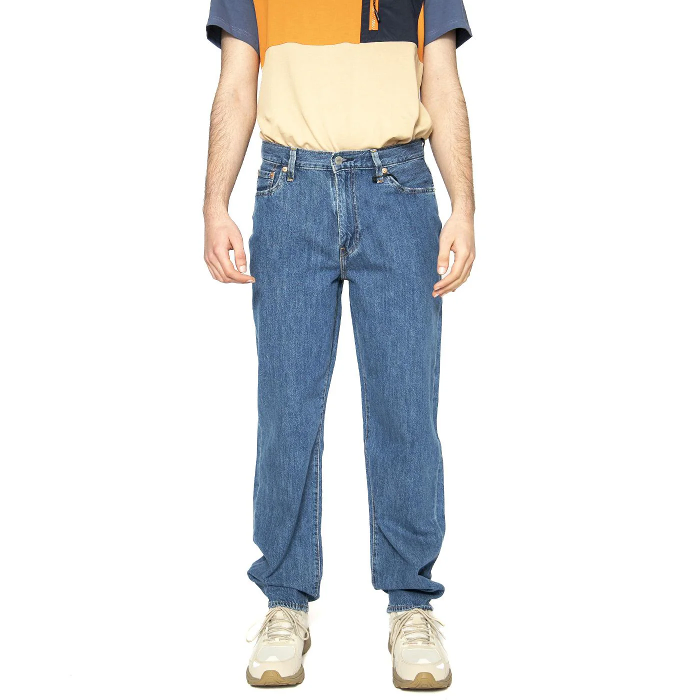 568 Loose Straight Tailored Scholar Ltw - Pantaloni Denim Jeans Uomo Blu  Uomo LEVIS - Image 2